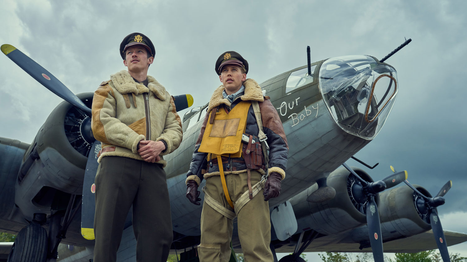 Austin Butler and Callum Turner in Masters of the Air premiering 26 January 2024 on Apple TV+ 2 CREDIT Apple TV+