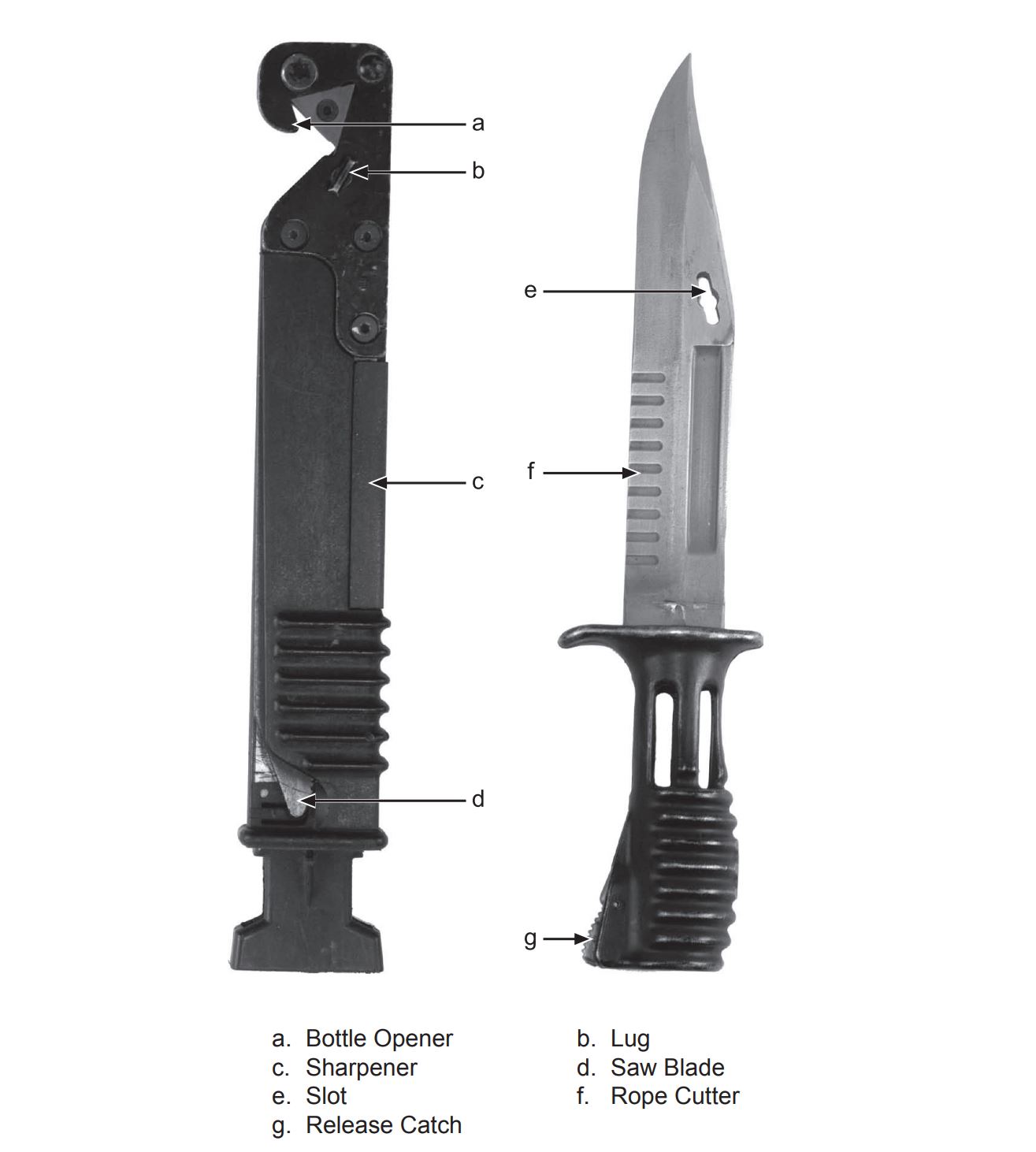 SA80 Bayonet Picture: MoD/Crown Copyright 