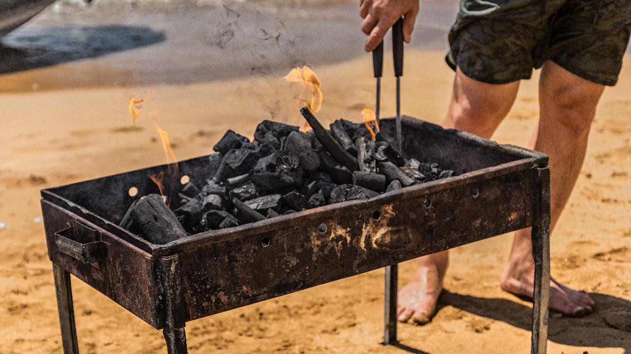 Jumpstory pic: beach BBQ
