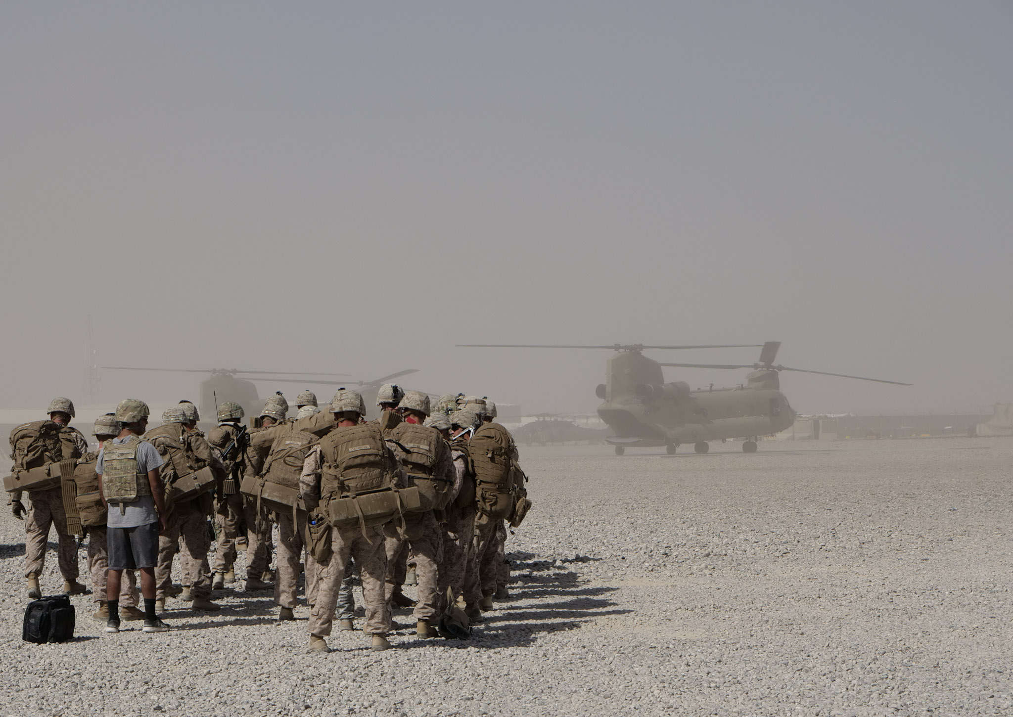 US Marines in Afghan