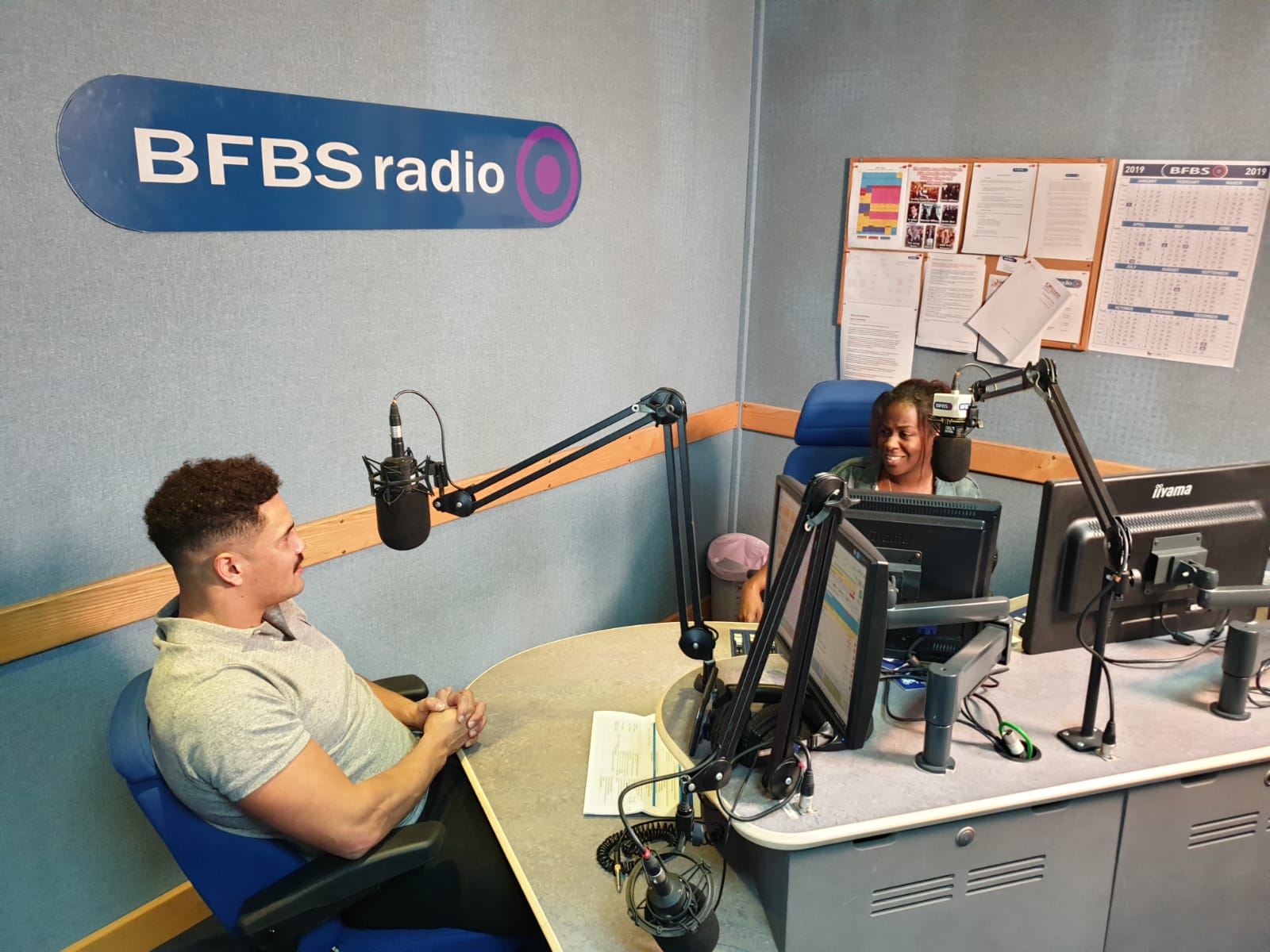 BFBS Live Events CSE Anthony Agogo Cyprus Visit