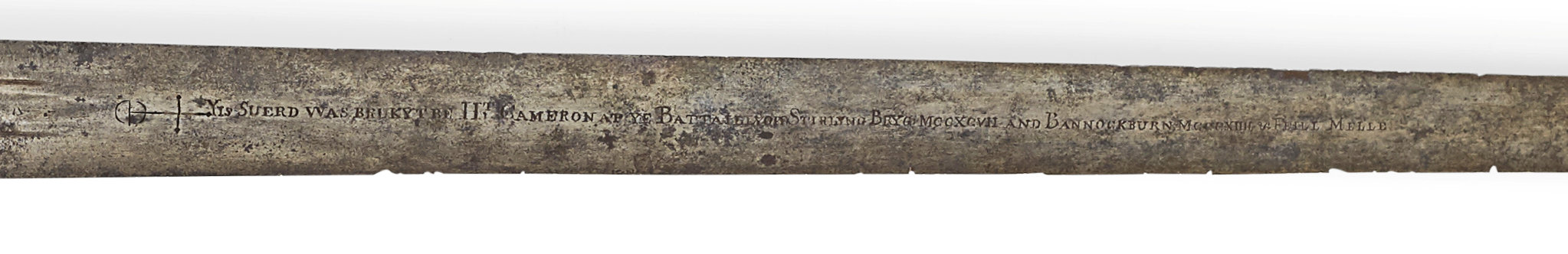 Clan Cameron sword SWNS