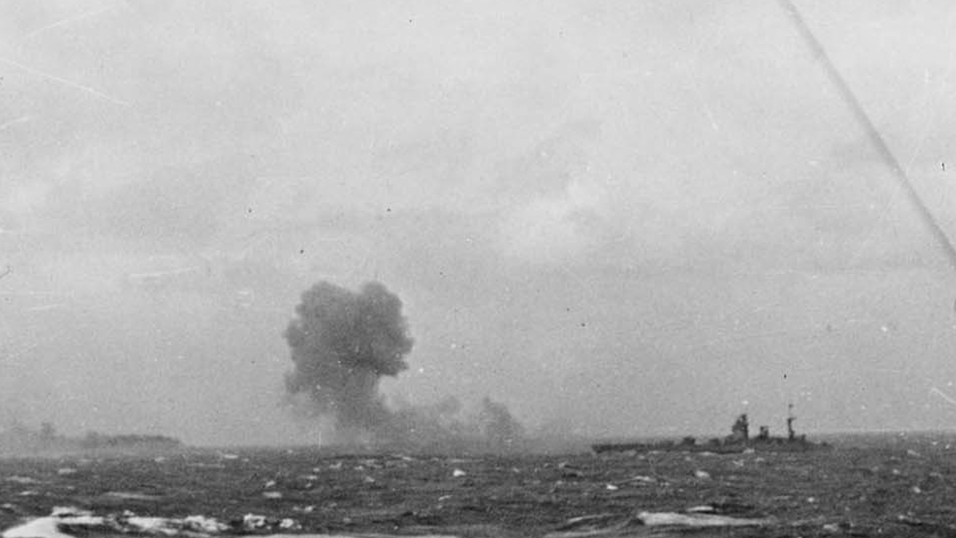 Germany's flagship Bismarck was destroyed on 27 May 1941, and Mr Donovan could be the last sailor alive to have seen it (Picture: Royal Navy)