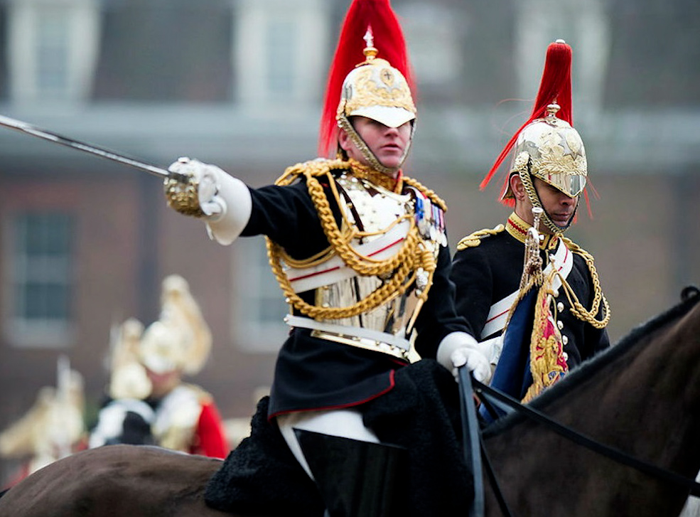 The Royal Horse Guards, also known as the Blues and Royals (Picture: MOD).