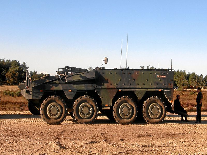 Boxer vehicle 