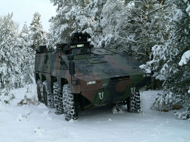 Boxer vehicle 
