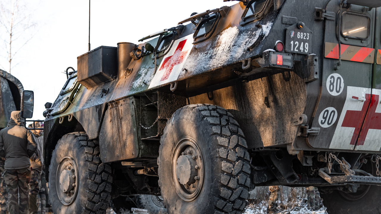 Exercise Pikne translates to 'Lightning', and will test troops against simulated war experiences (Picture: Estonian Defence Forces)