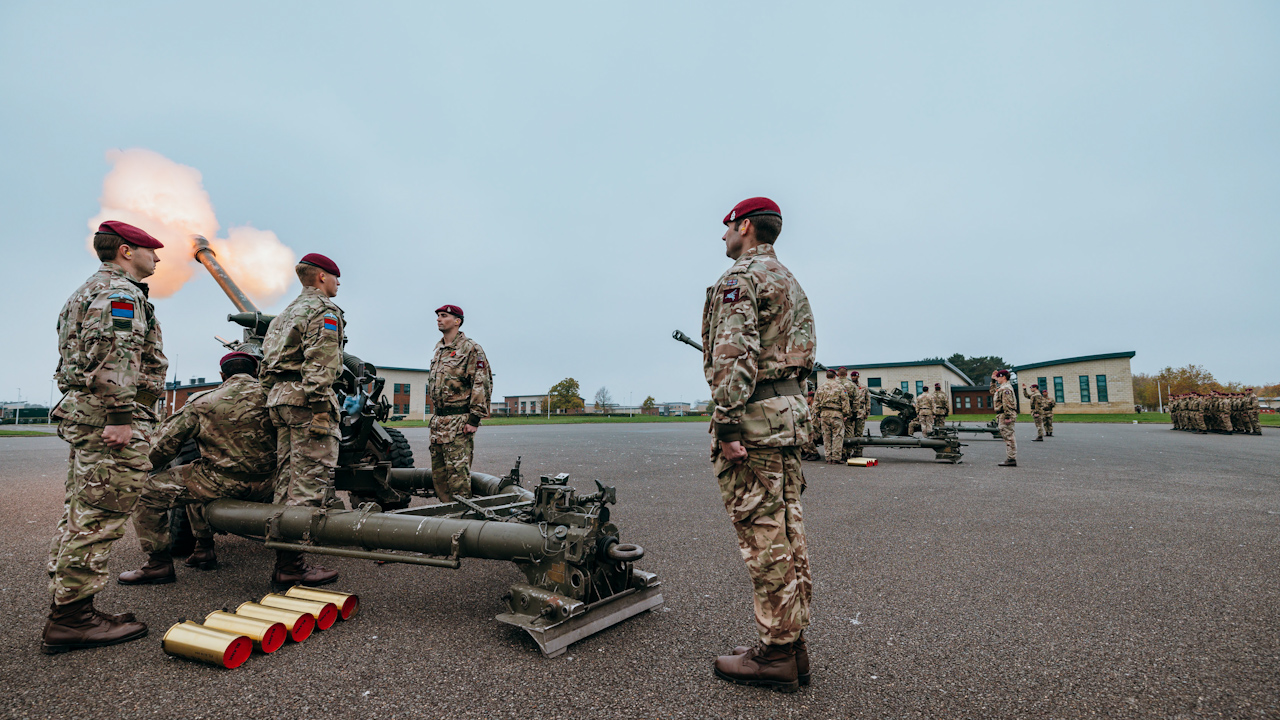A gun salute has been fired by the British Army in honour of General Sir Mike Jackson who died at the age of 80 (Picture: British Army)