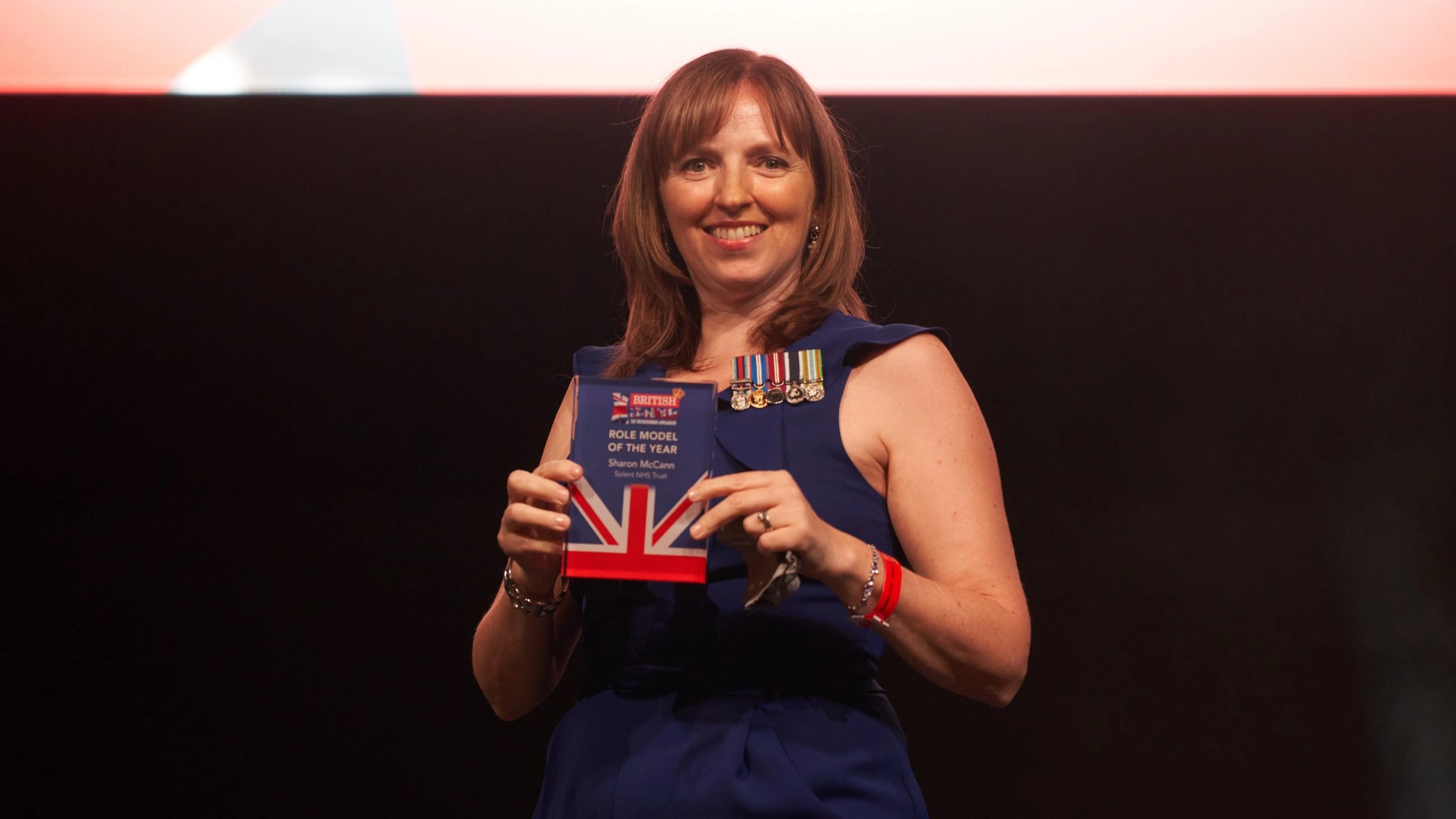 Role Model Of The Year 2020 Sharon McCann British Ex-Forces in Business Awards 5 2020 (Picture: British Ex-Forces in Business Awards)