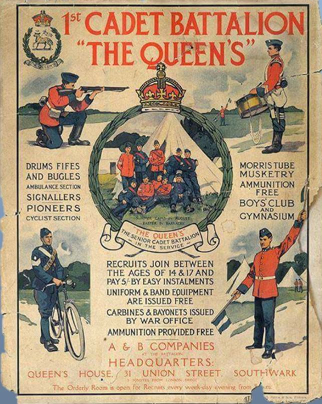 Octavia Hill and Cadets 