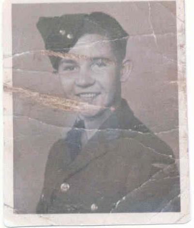 a found photograph at the crash site of Wellington Bomber XMF 509. 