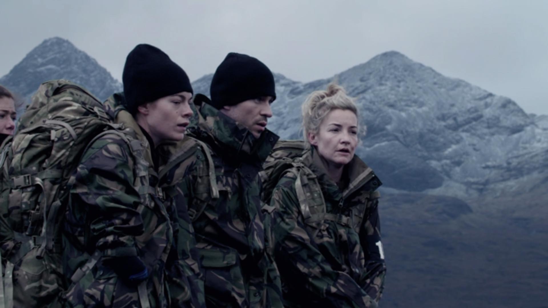 Celebrity SAS Who Dares Wins Episode 5 Lauren Steadman Joey Essex Helen Skelton Credit Channel 4