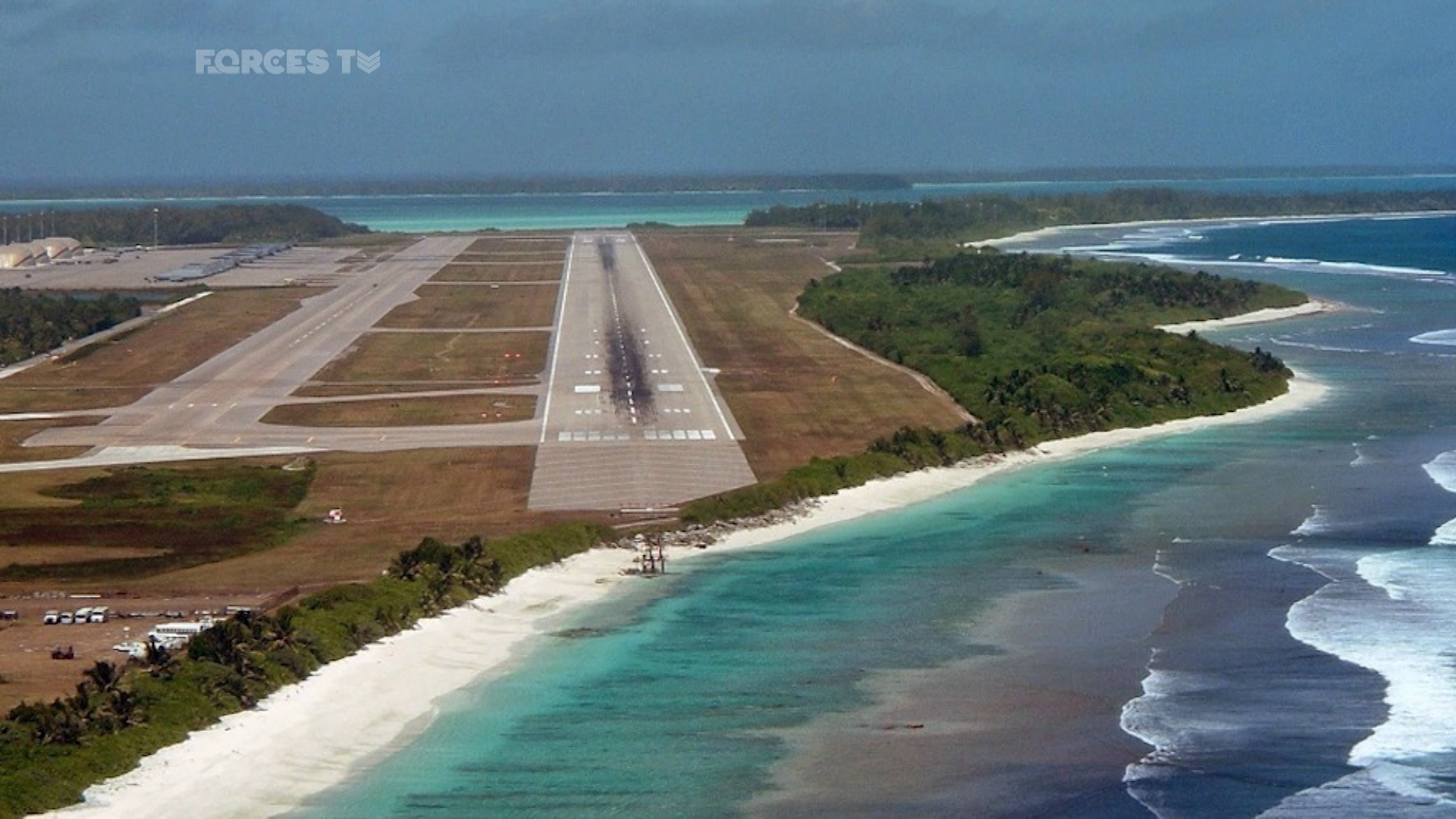  Camp Justice on Diego Garcia, Chagos Islands. 