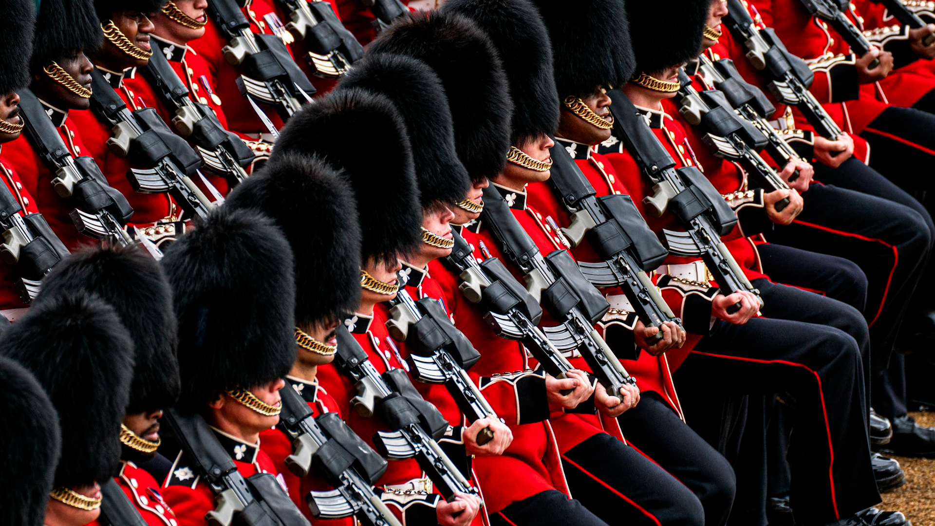 The Changing of the Guard has been cancelled ahead of next week ahead of the upcoming State Visit of the Emperor and Empress of Japan (Picture: The Army in London)