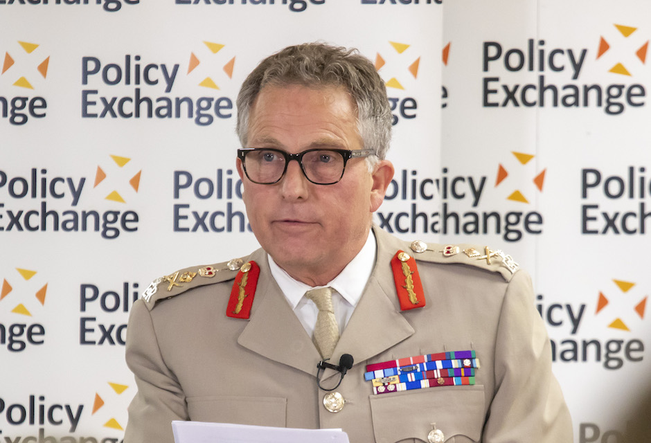 Chief of the Defence Staff, General Sir Nick Carter delivers a speech on the Integrated Operating Concept at Policy Exchange