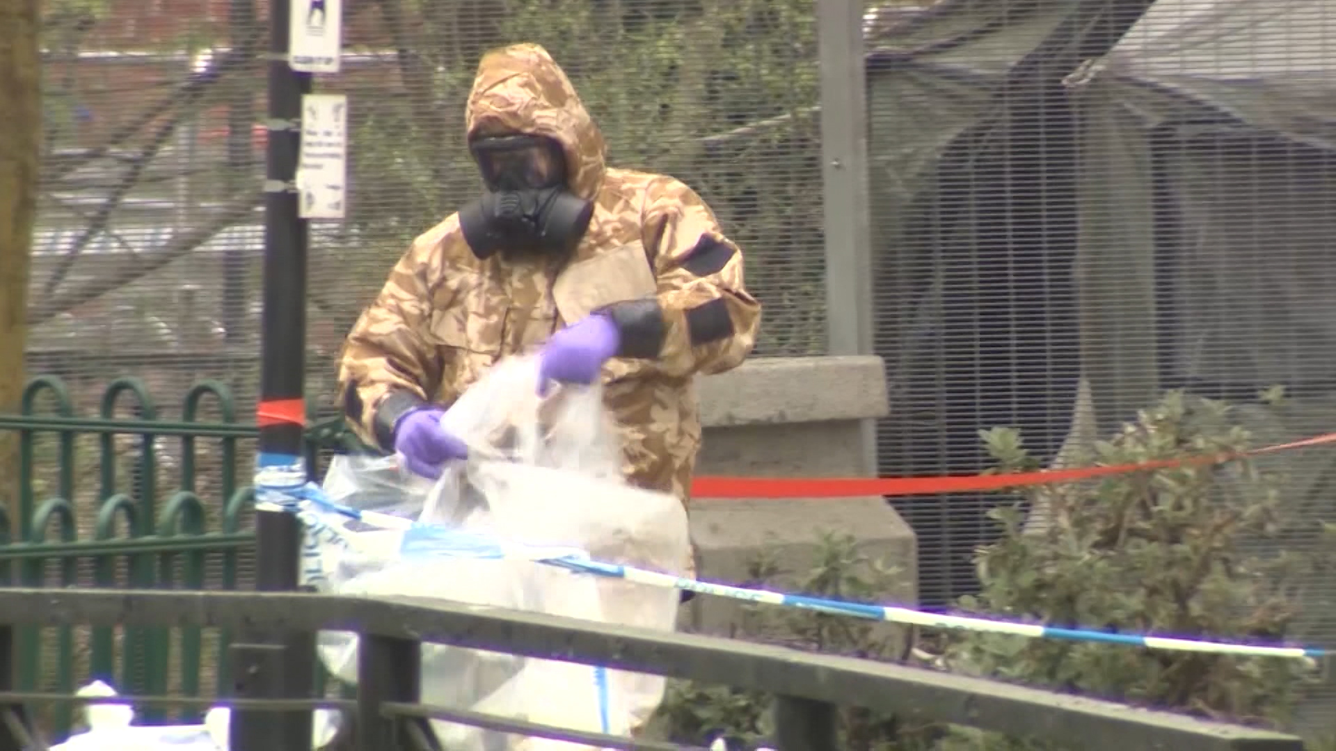 The Salisbury clean up took months after the hybrid attack.