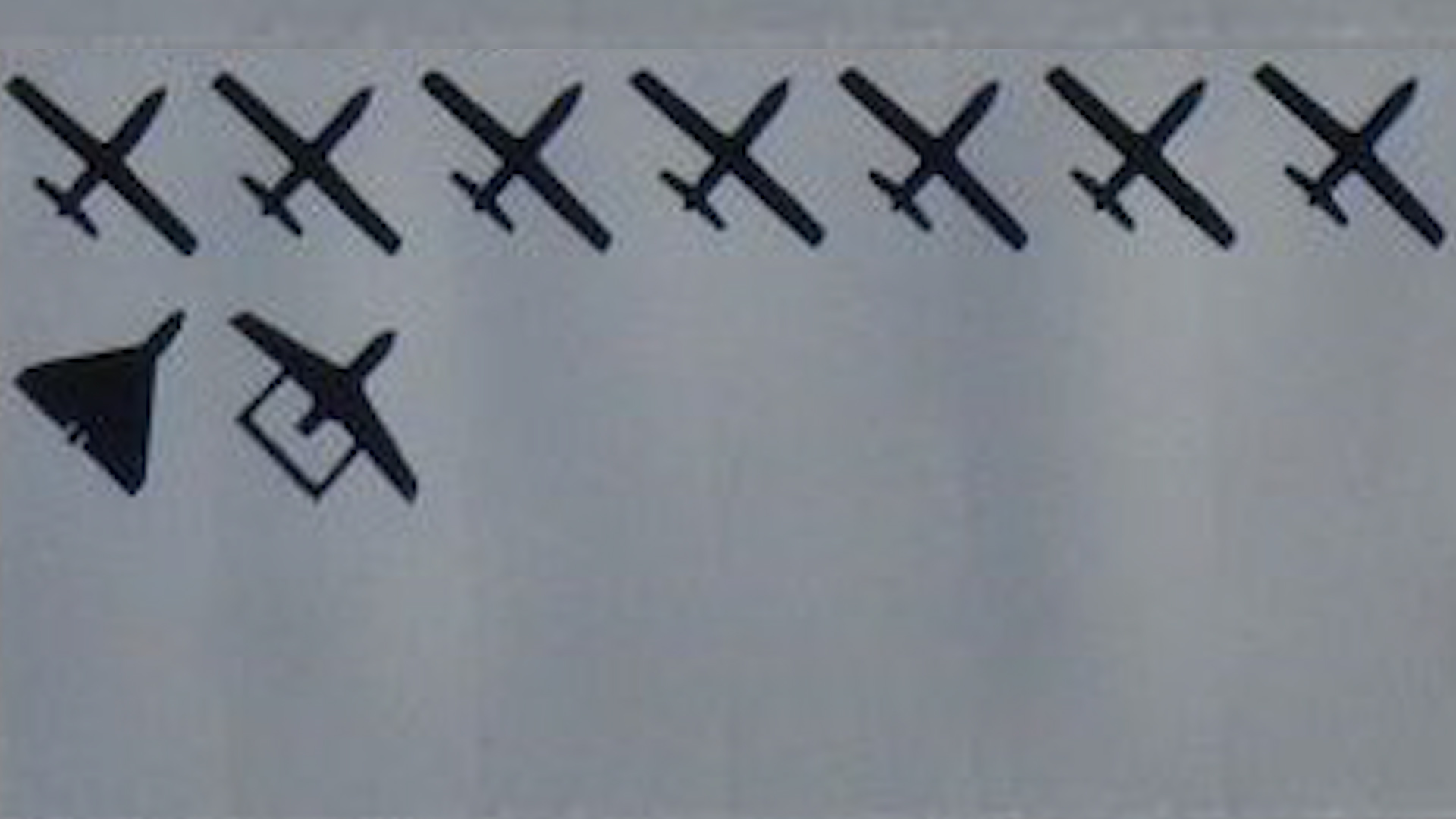lose up of the 'kill markings' following HMS Diamond's Red Sea deployment 11022024 CREDIT Michael J Sanchez