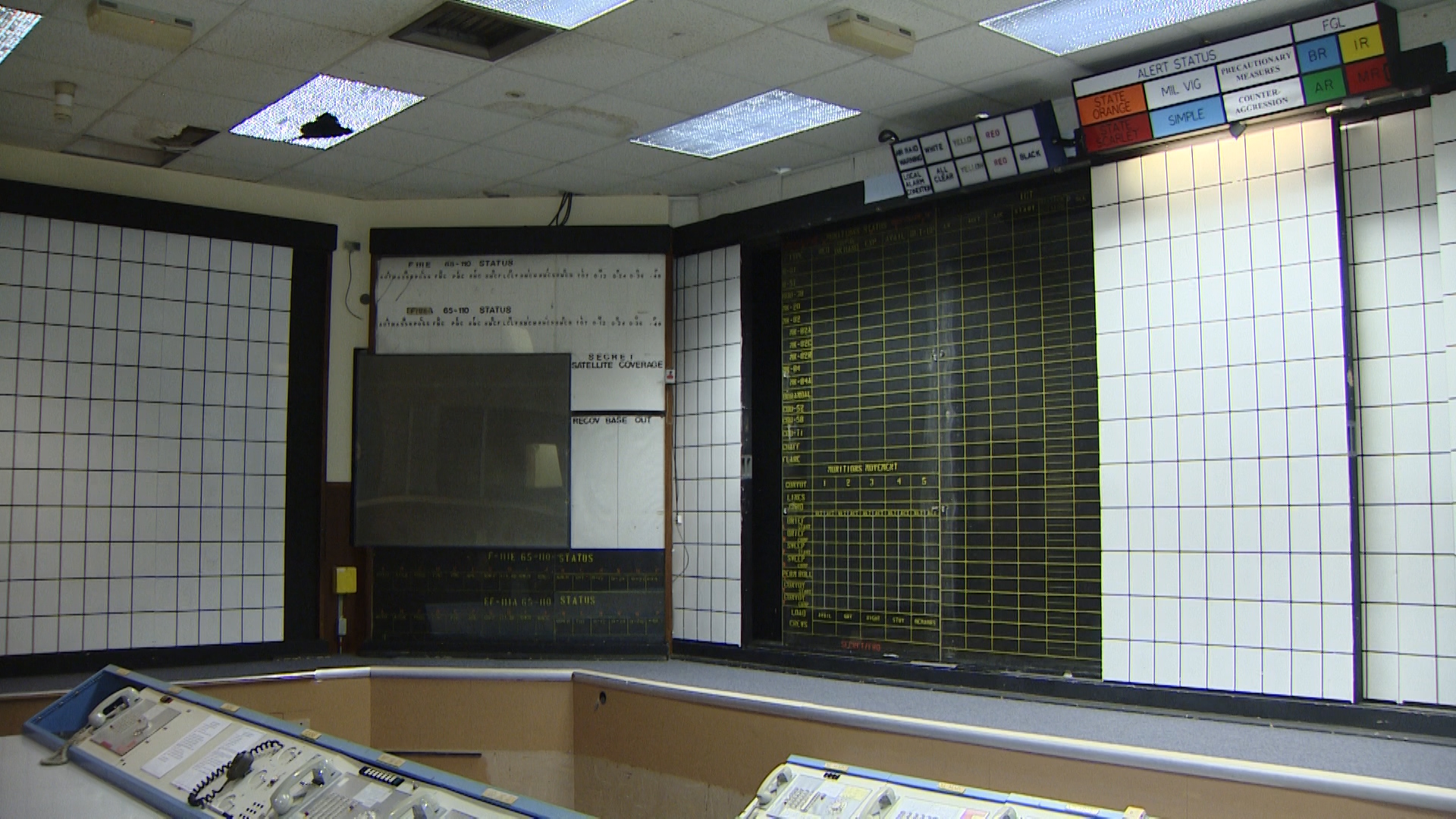 RAF Upper Heyford control room
