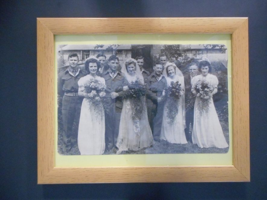 Irene Mead wedding photo - childhood evacuee WW2