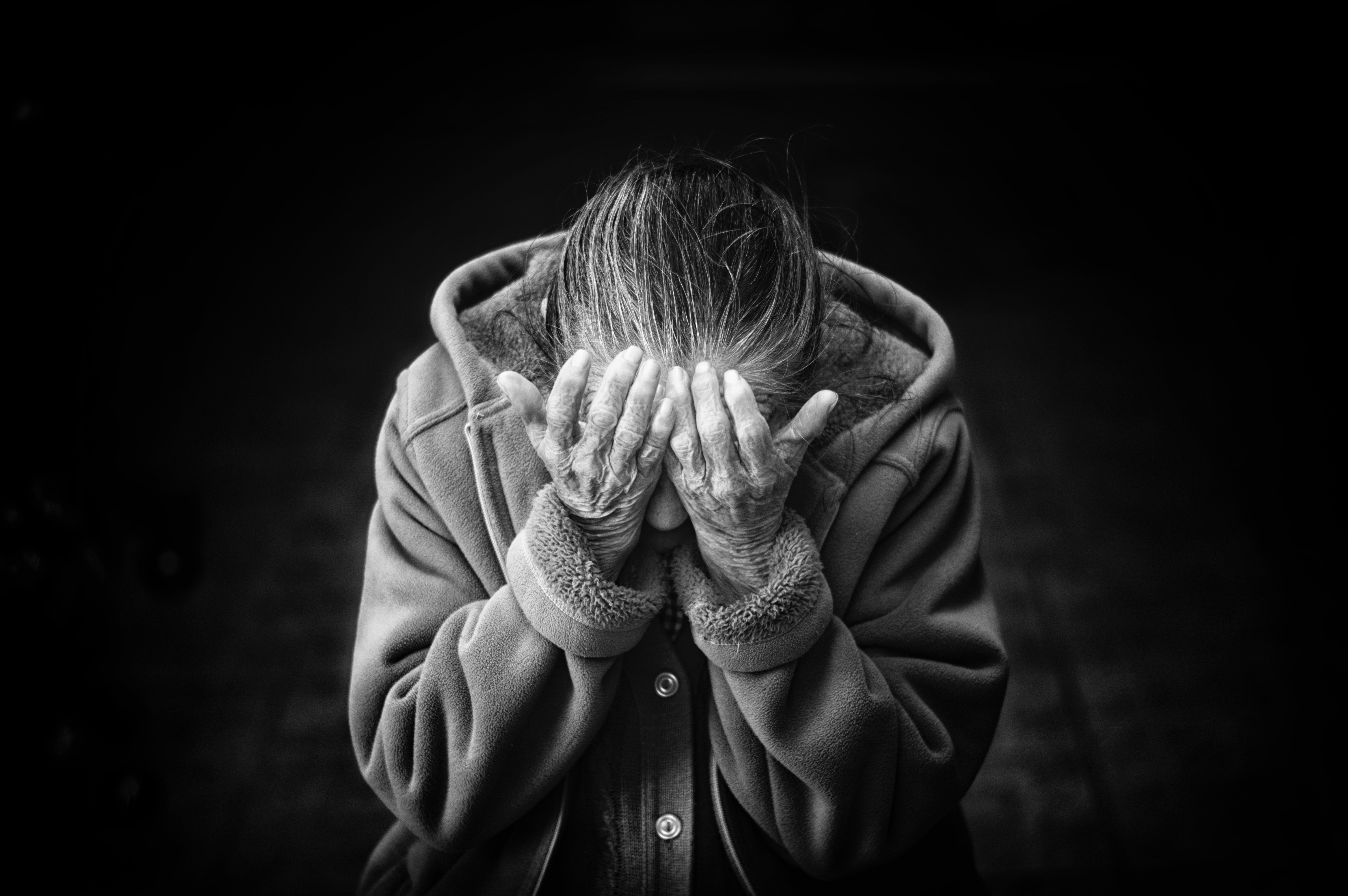 Old Woman PTSD Anxiety Depression Military Wife CREDIT: Cristian Newman