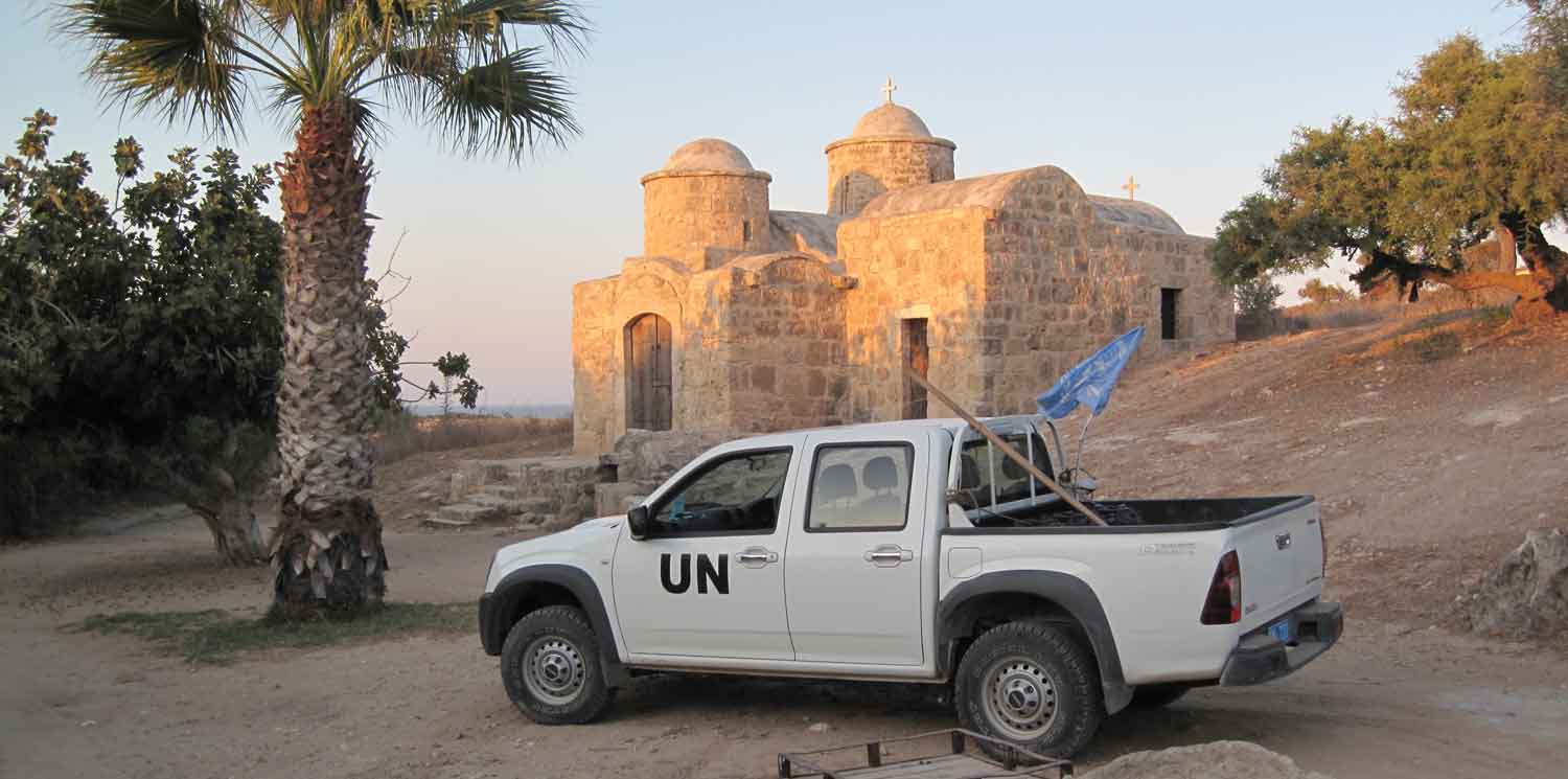 Cyprus buffer zone.