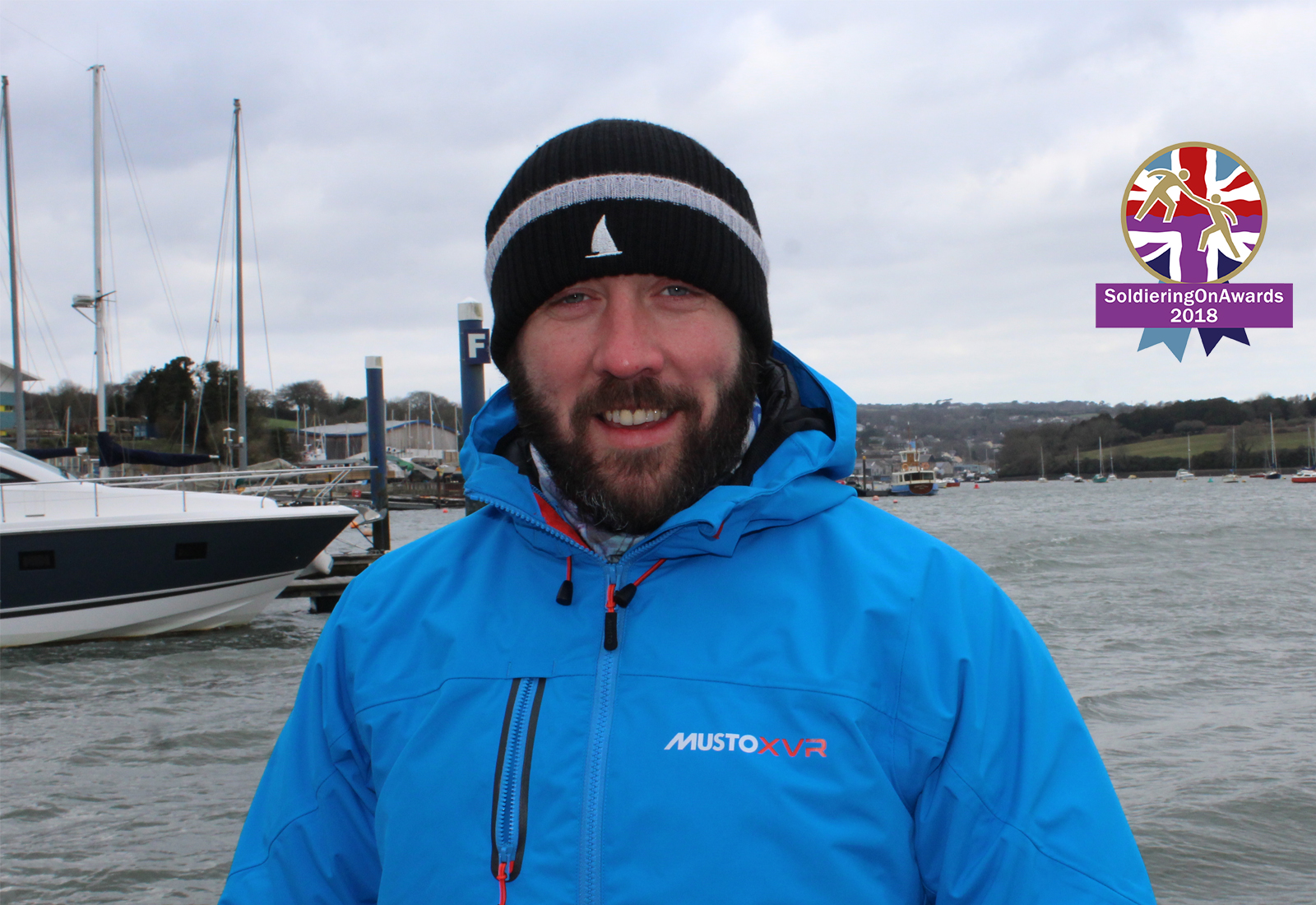 Royal Marine Dan Fielding finalist in the Soldiering On People's Choice Award 2018