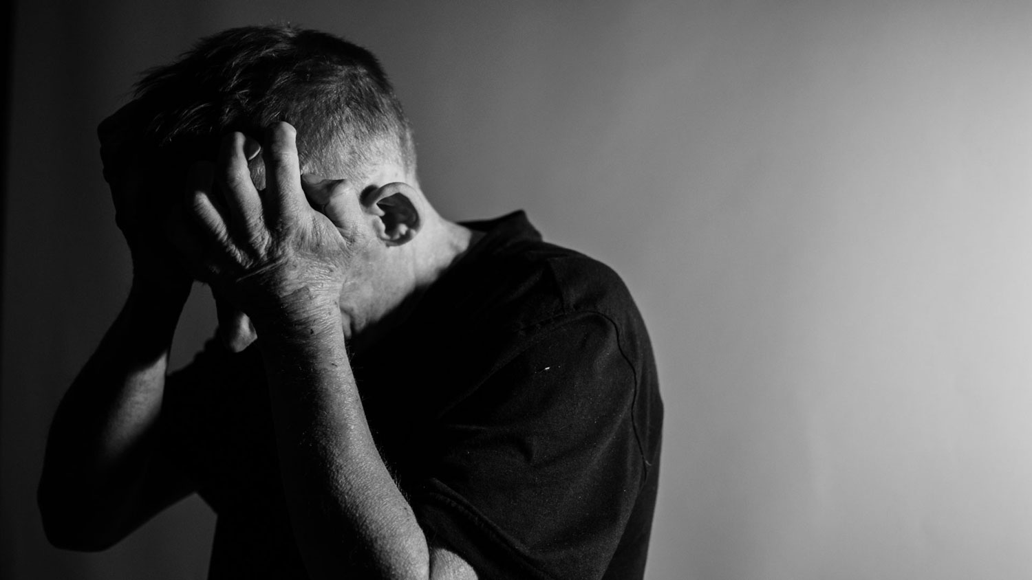 Male Domestic Abuse Man Depression Anger Sadness Black And White Credit: Małgorzata Tomczak from Pixabay