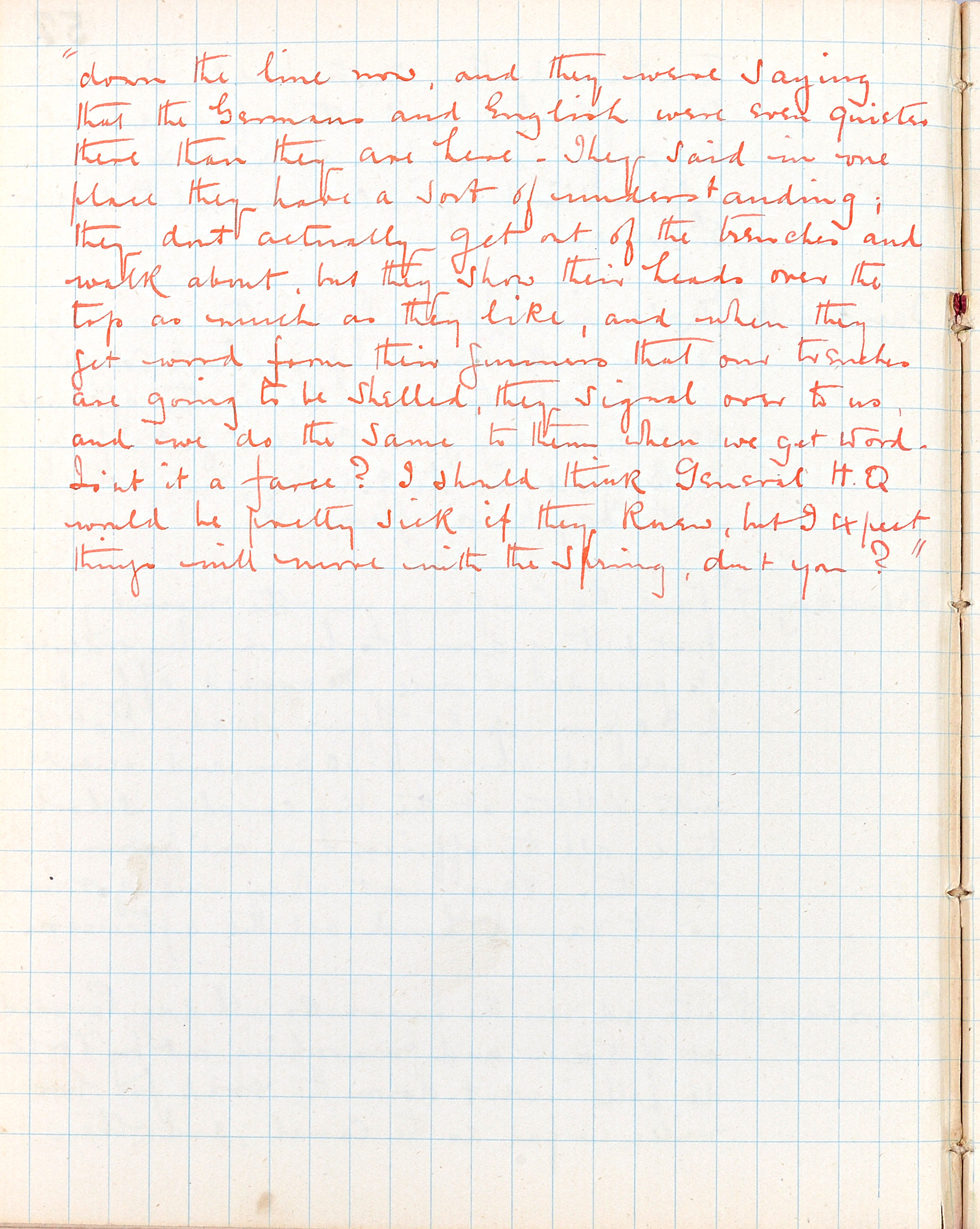 WWI Diary 