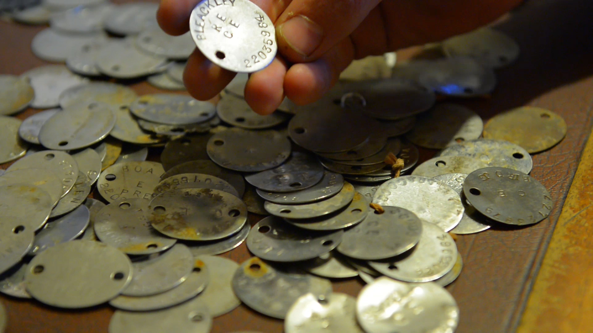 Thousands of Dog Tags Found
