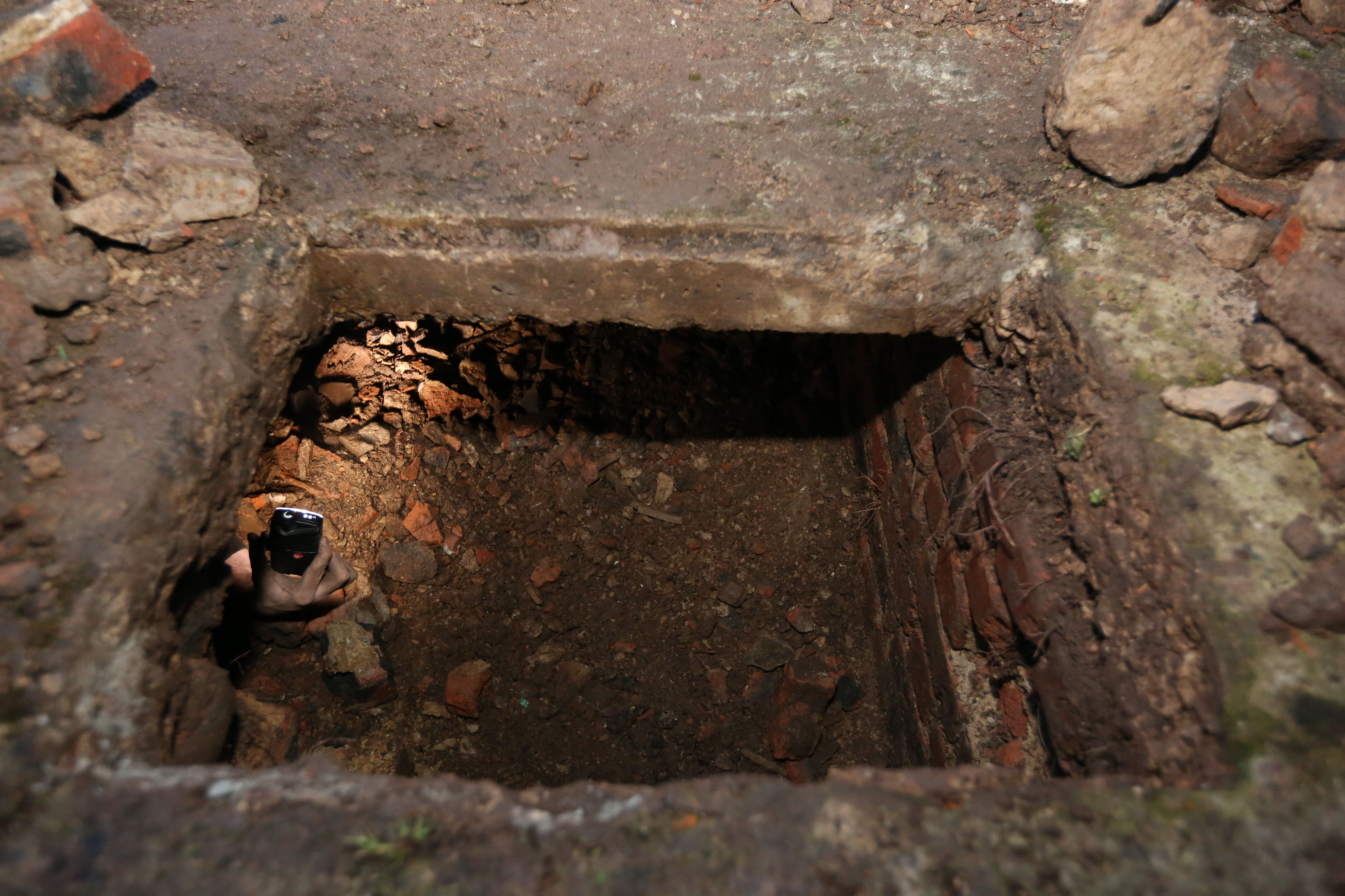 Second World War bunker found in garden