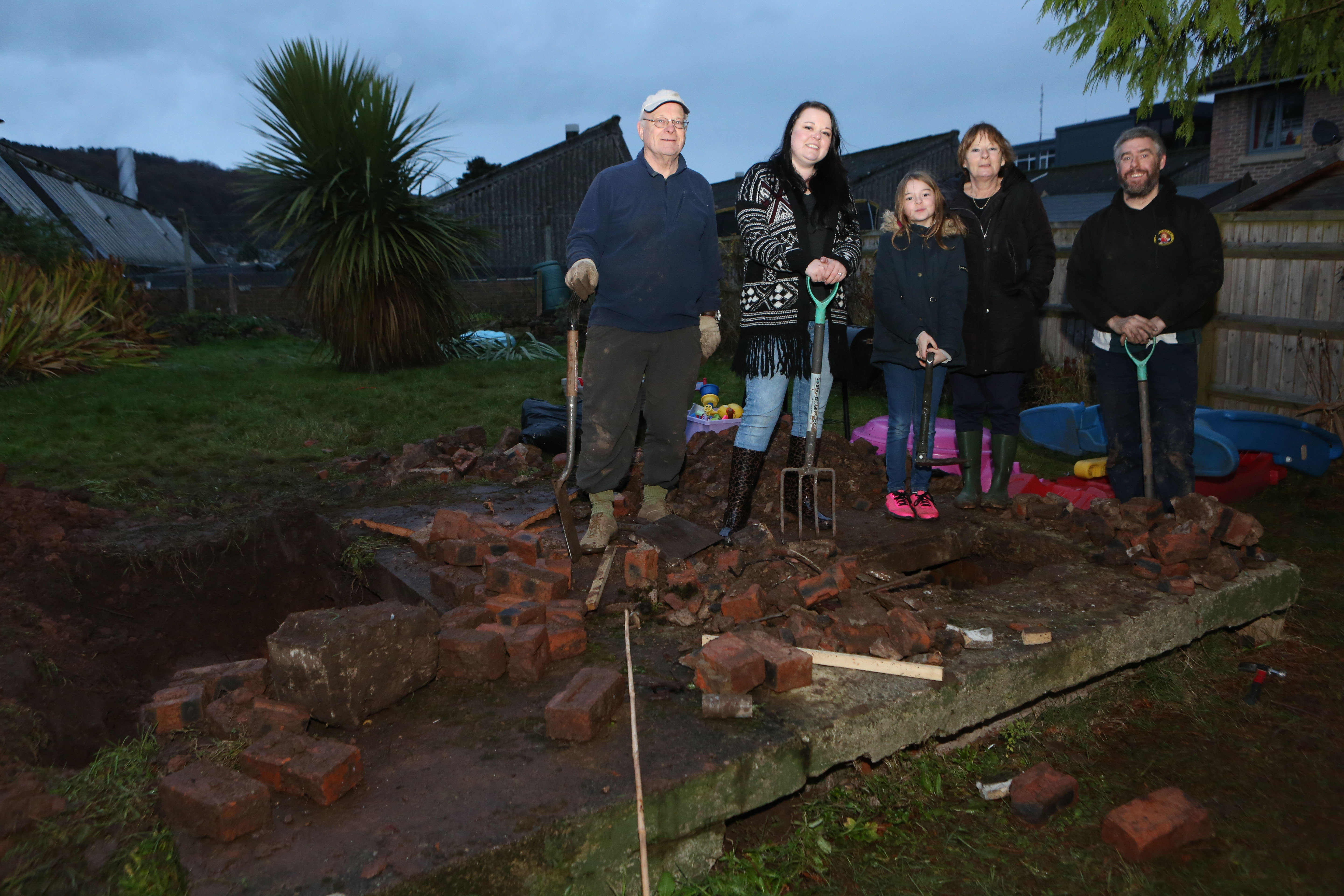 Second World War bunker found in garden