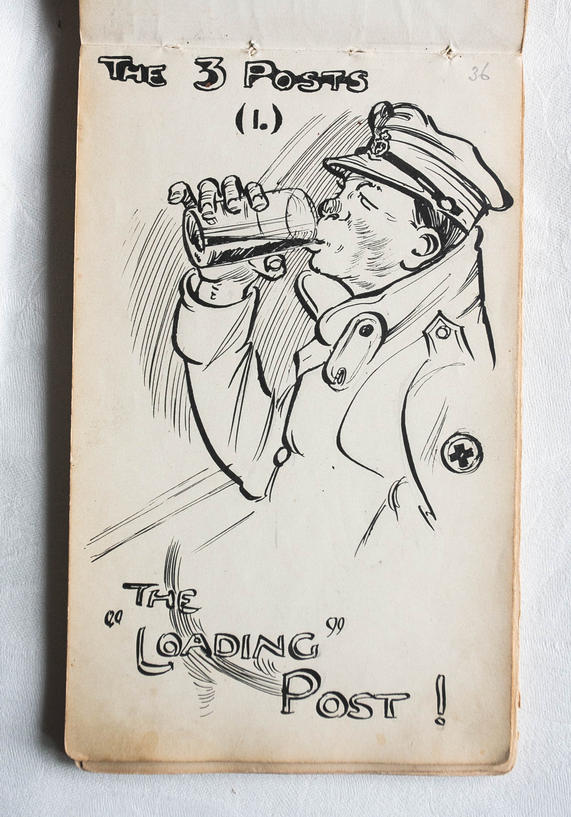WW1 trench sketches 200818