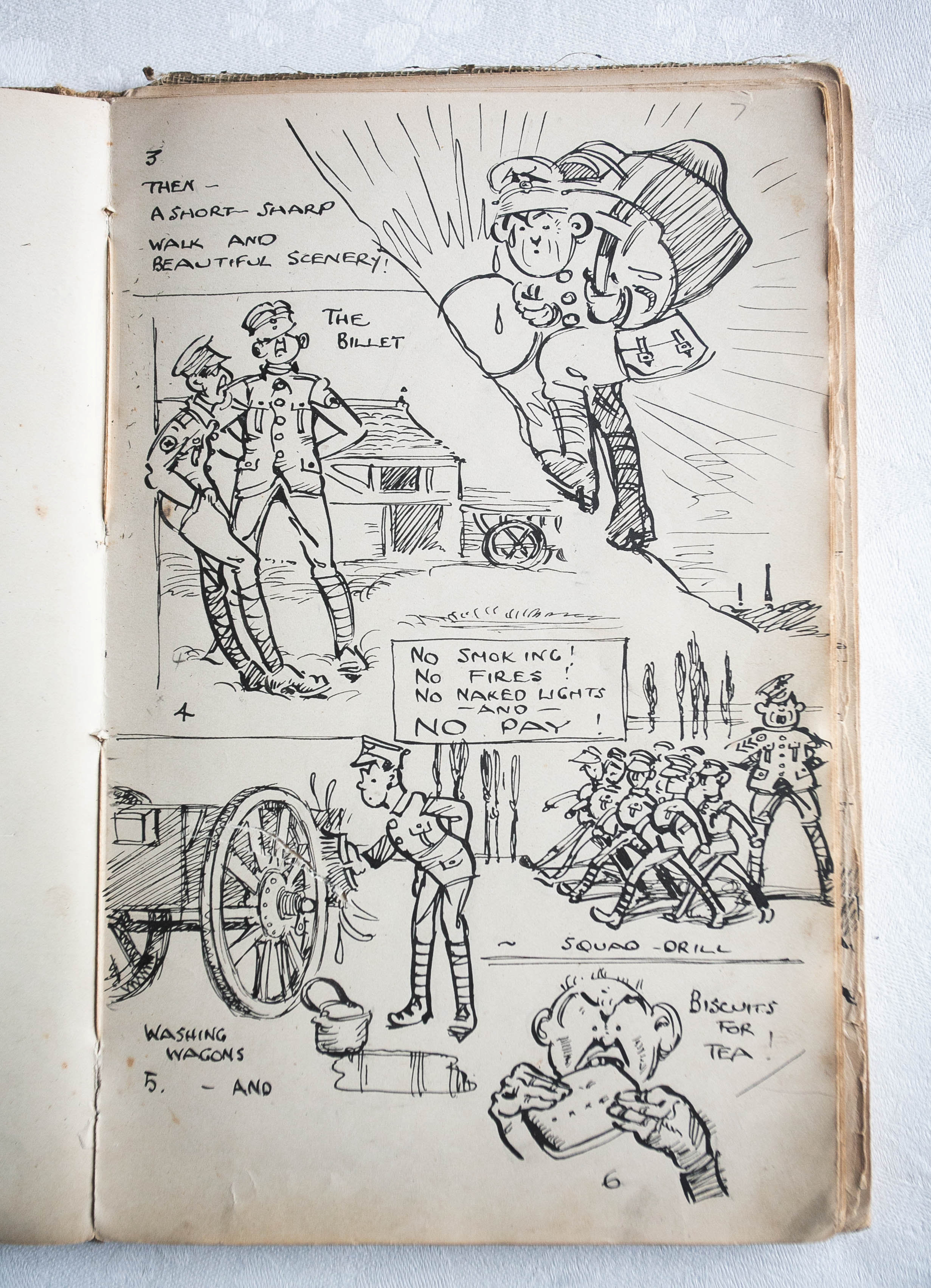 ww1 trench sketches 200818