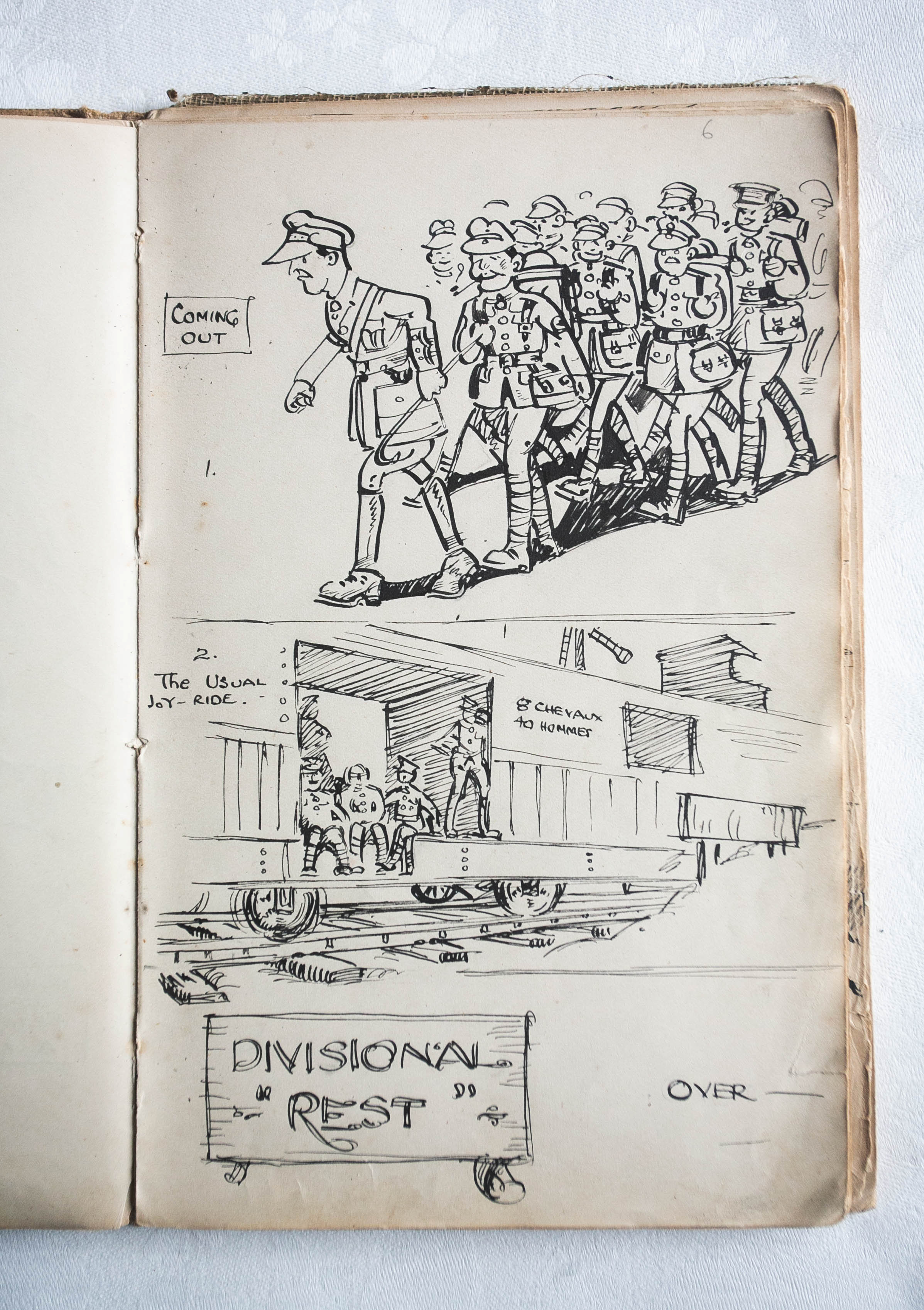 ww1 trench sketches 200818