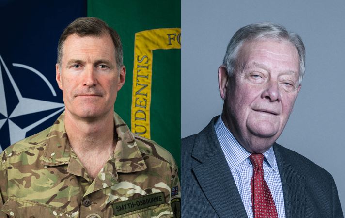 Lt Gen Sir Edward Smyth-Osbourne & Field Marshal the Lord Walker of Aldringham  