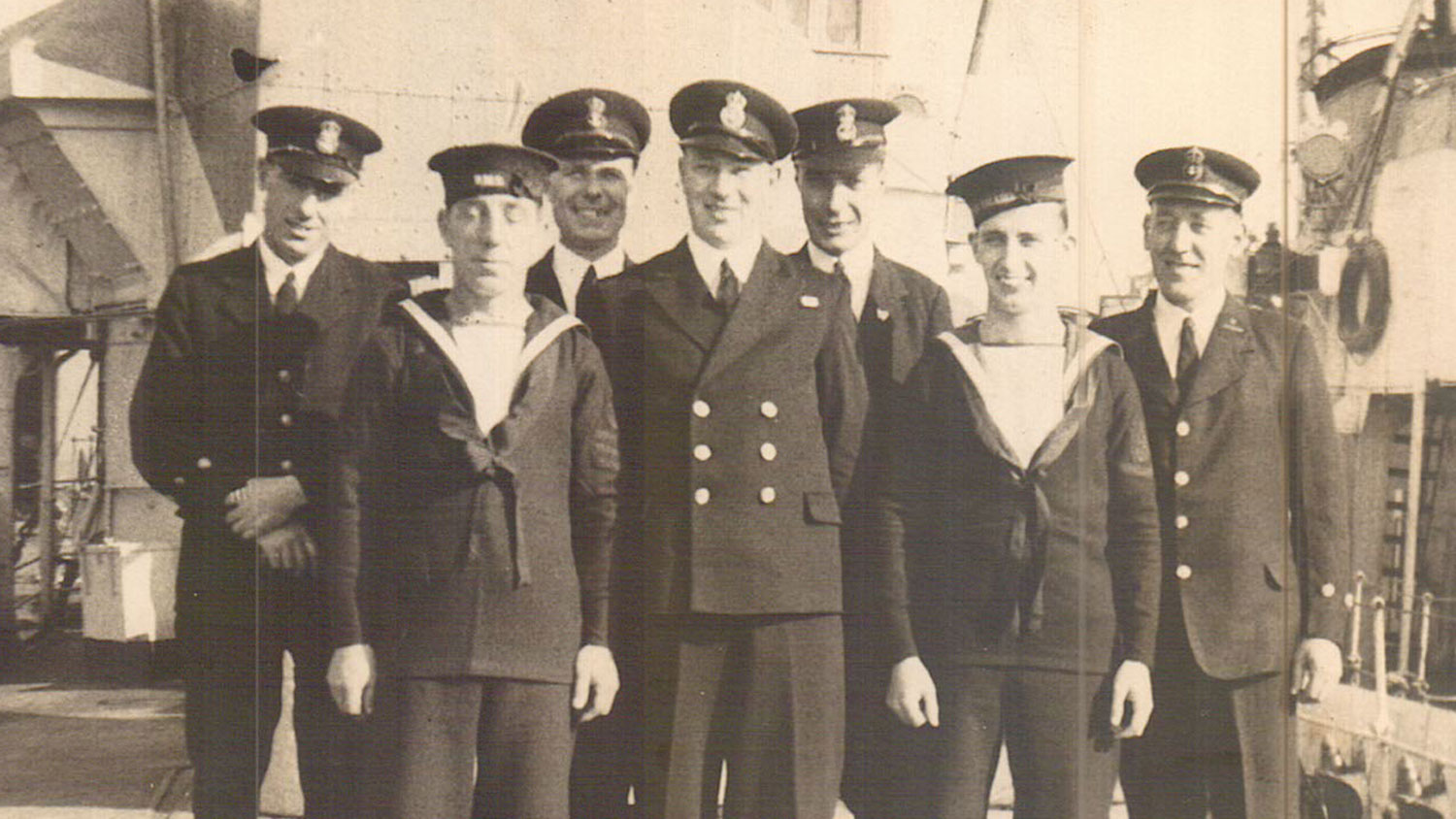 Duncan McInnes is second from right CREDIT McInnes family
