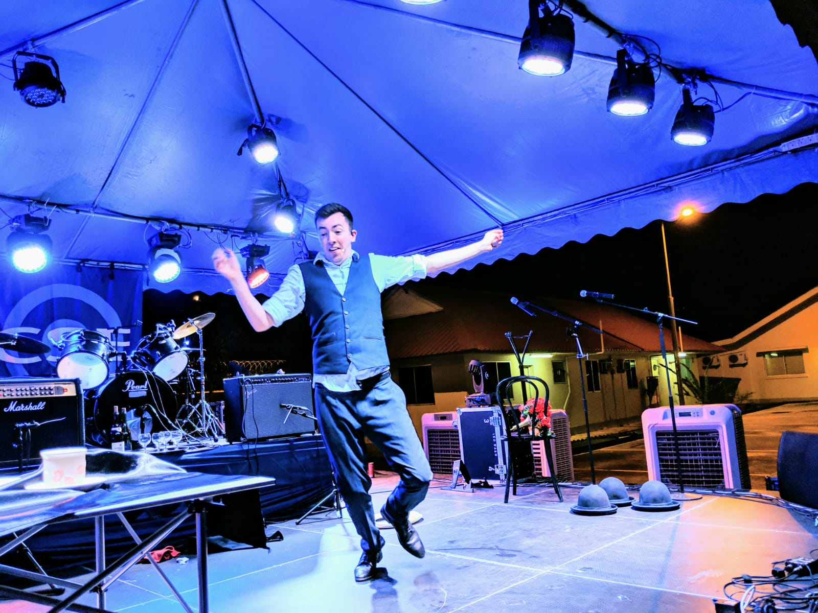 Jay Rawlings in Brunei fro CSE
