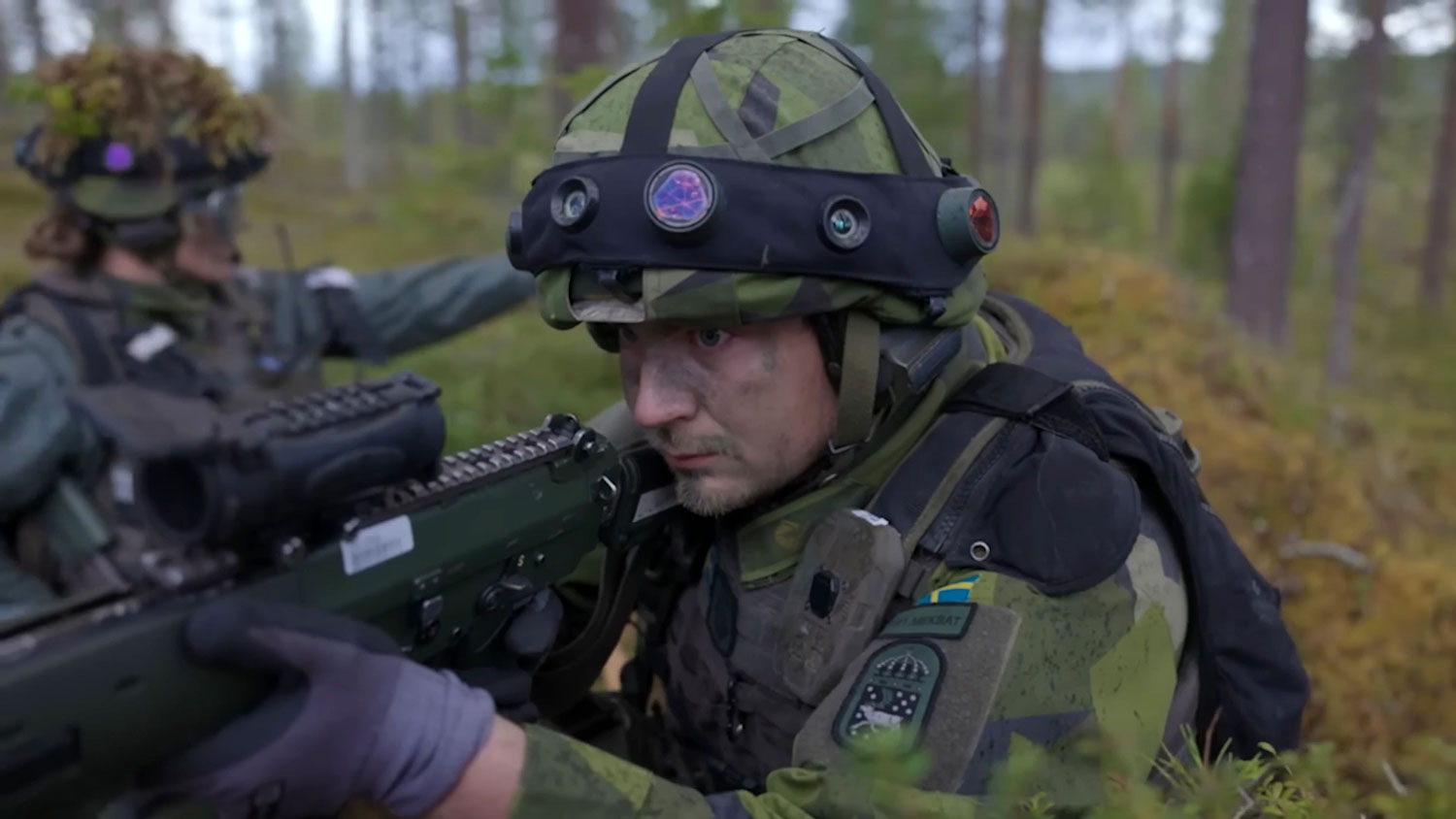 Ex Northern Forest in Finland tested the international forces' ability to collaborate and operate together Screengrab 8 CREDIT British Army