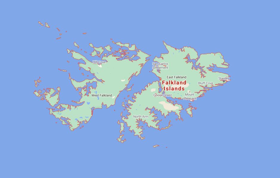 Falklands Map