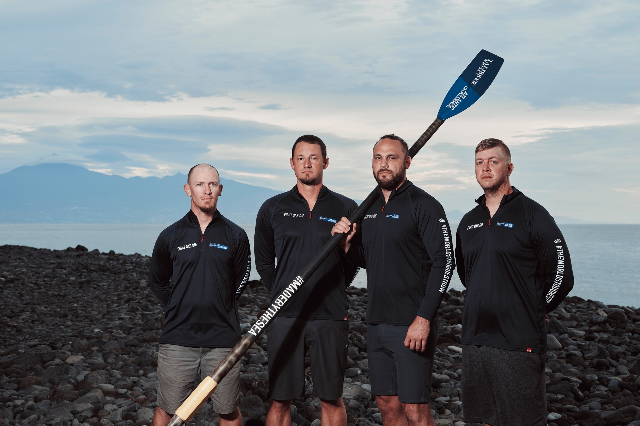 The American Fight Oar Die team is made up of military veterans who took on the challenge to raise money for veterans (Picture: Fight Oar Die).