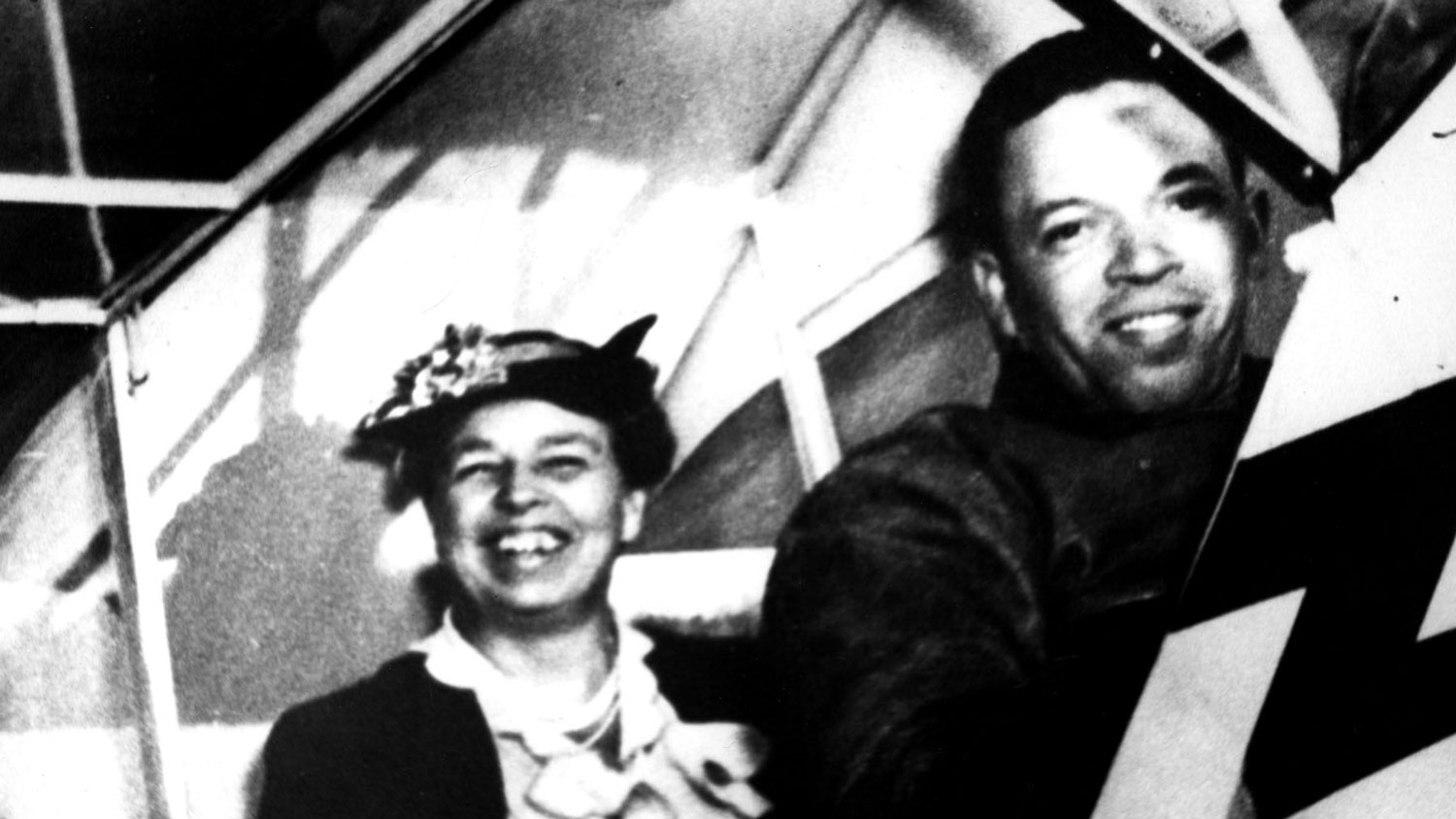 First Lady Eleanor Roosevelt and Tuskegee Airman Charles Alfred Anderson, a pioneer black aviator CREDIT US Air Force