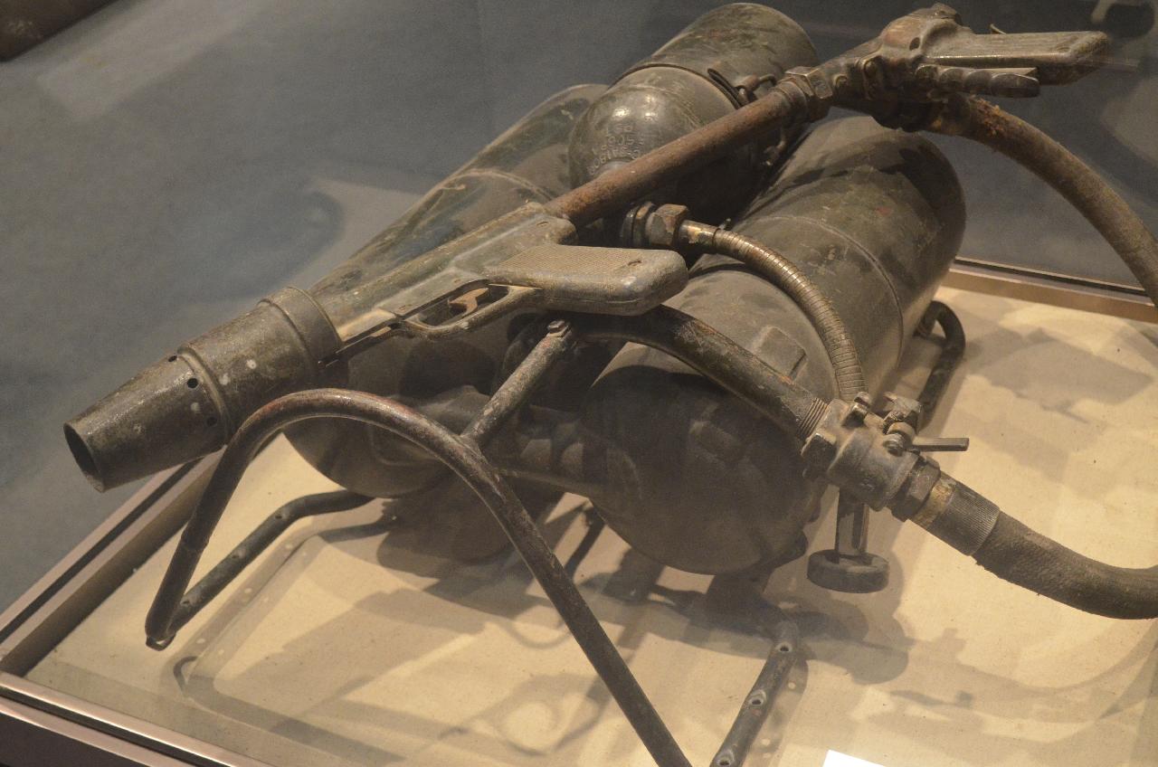 A typical style of flamethrower. Picture: Jumpstory.