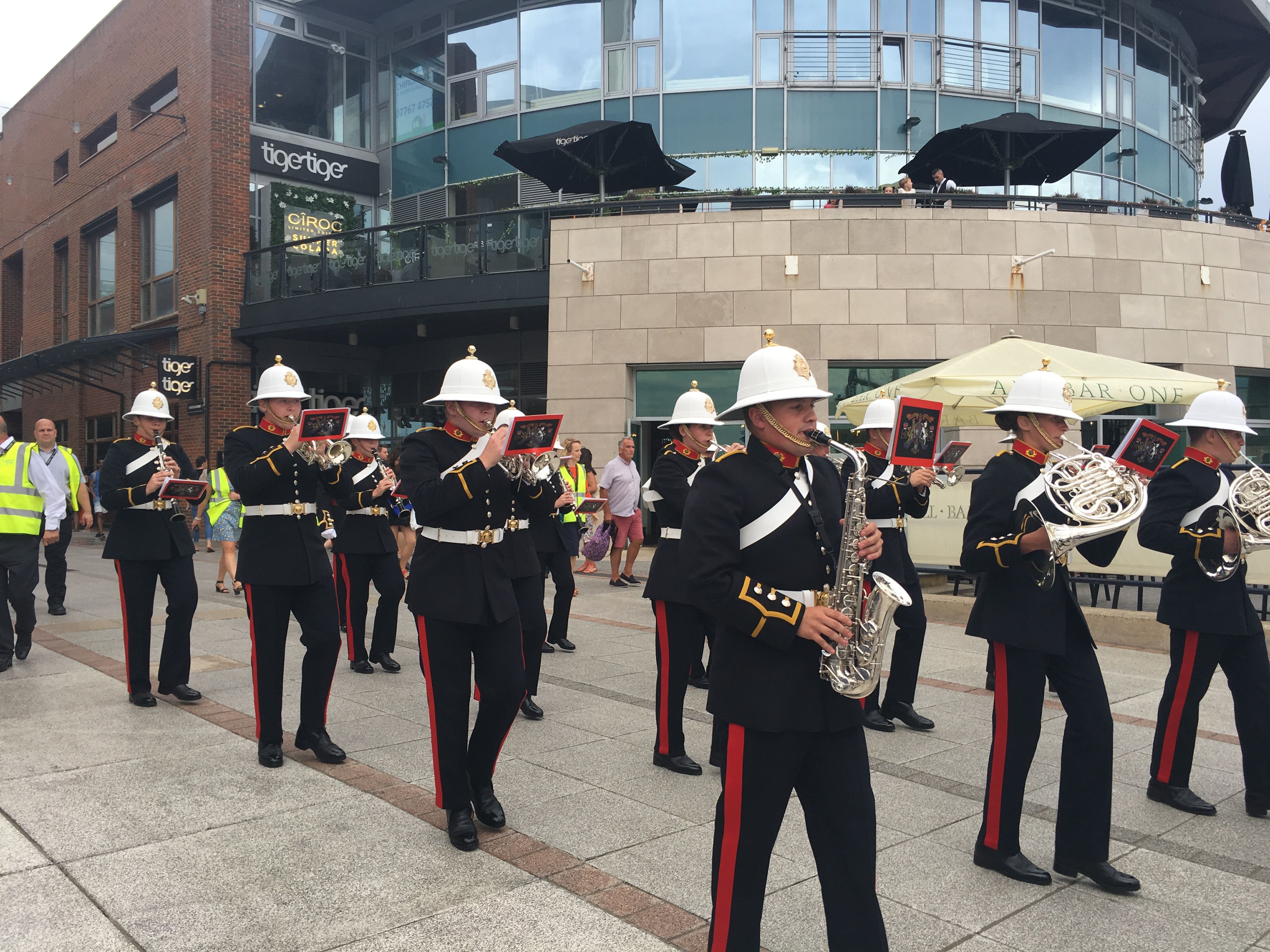 Royal Marine Flashmob