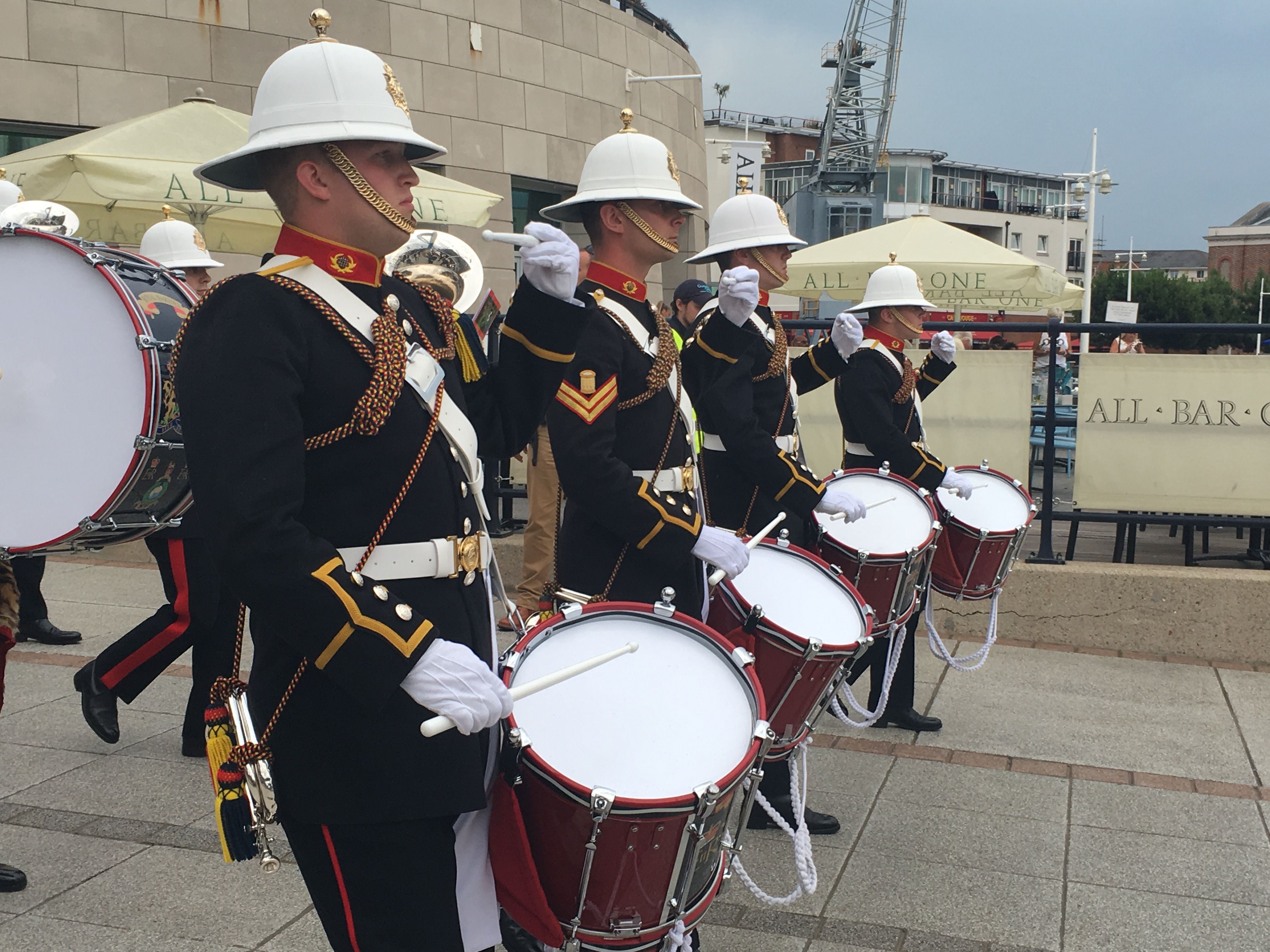 Royal Marine Flashmob