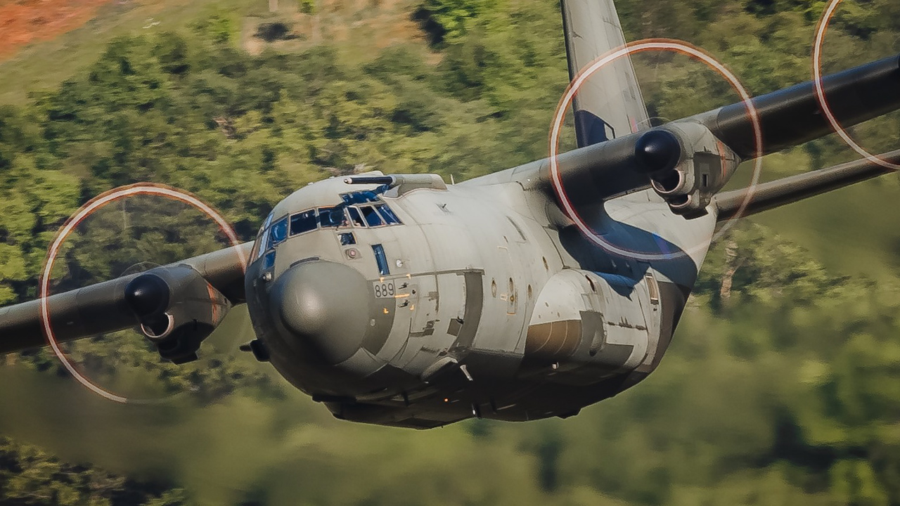 A special flypast to mark the retirement of the Hercules aircraft will take place on 14 June (Picture: Royal Air Force).