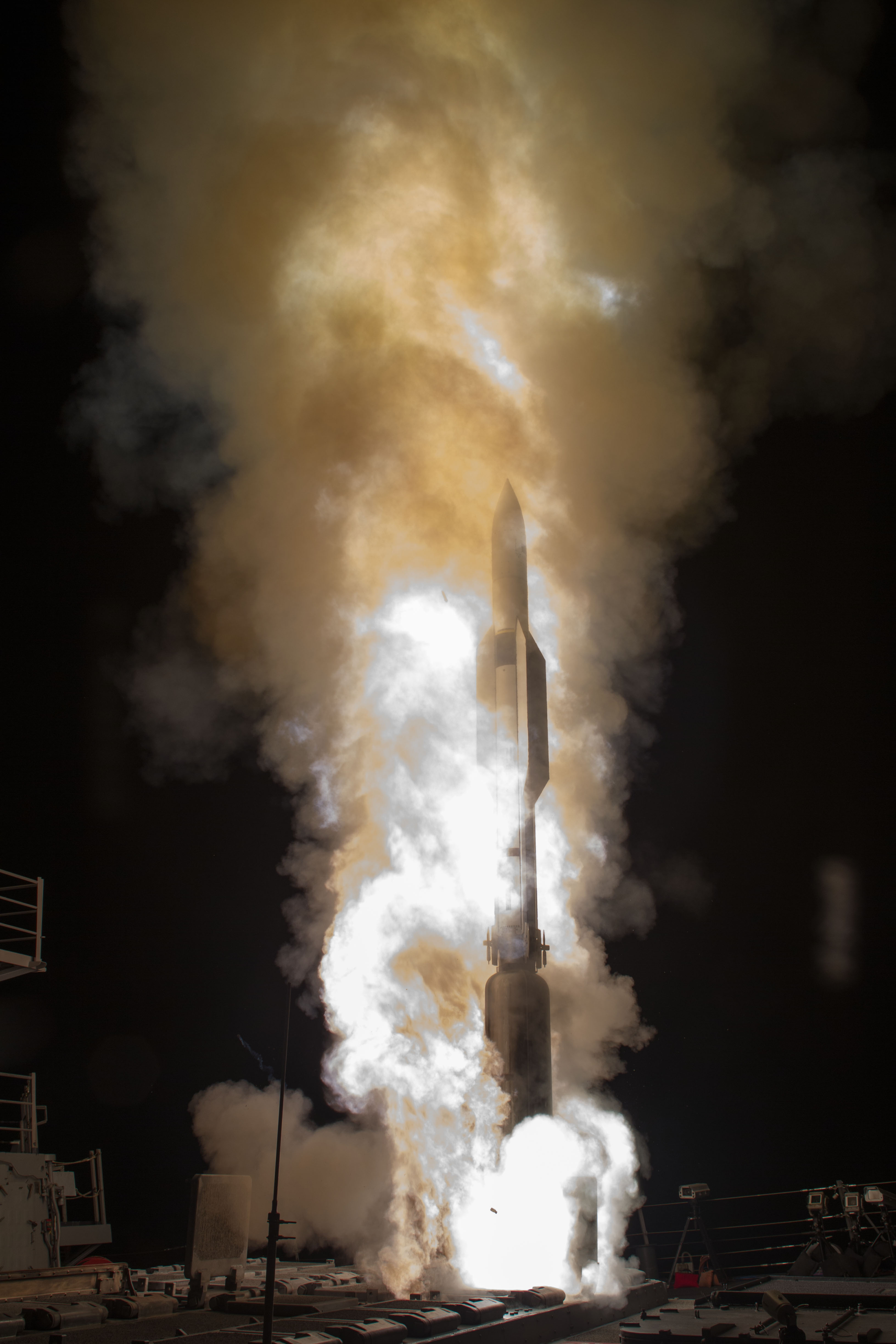 SM-3 Block IIA Missile Launch In Hawaii, missile defence agency Aug 17