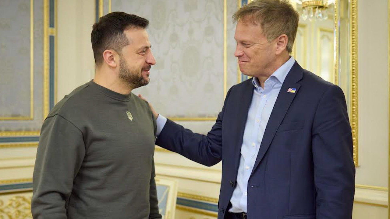 Mr Shapps met Volodymyr Zelensky in Kyiv earlier this week
