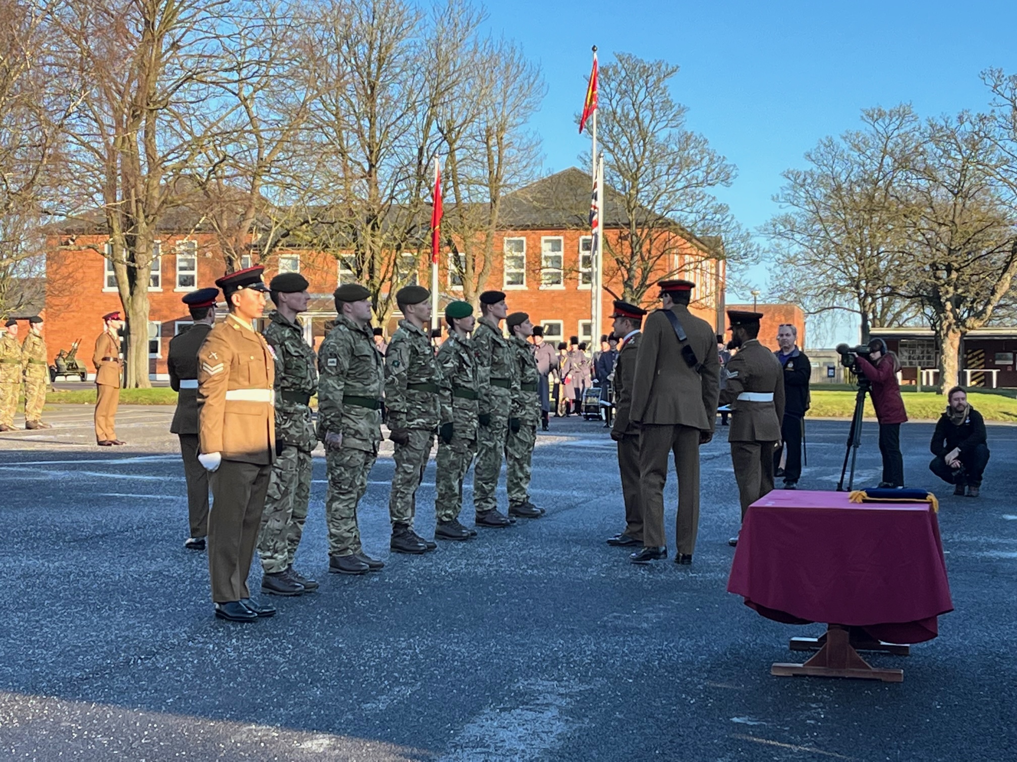 67 new soldiers have joined the British Army reserves 