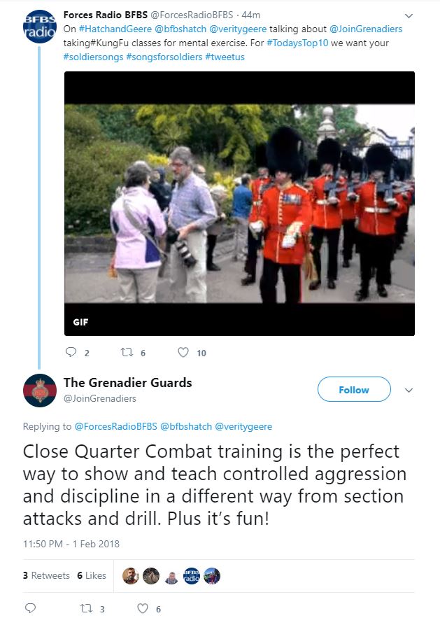 Grenadier Guards Kung Fu