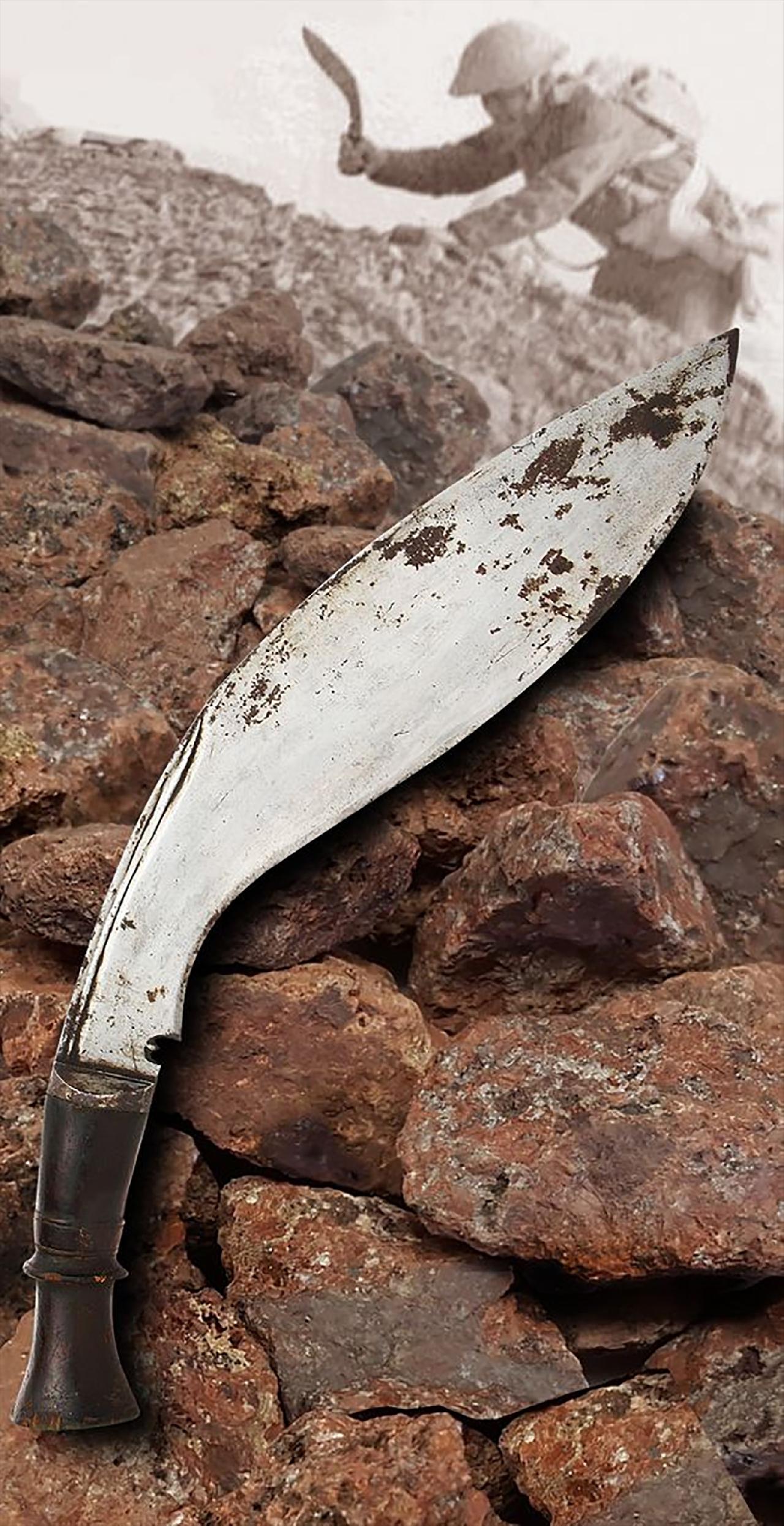 A Gurkha kukri bayonet (image: JumpStory)